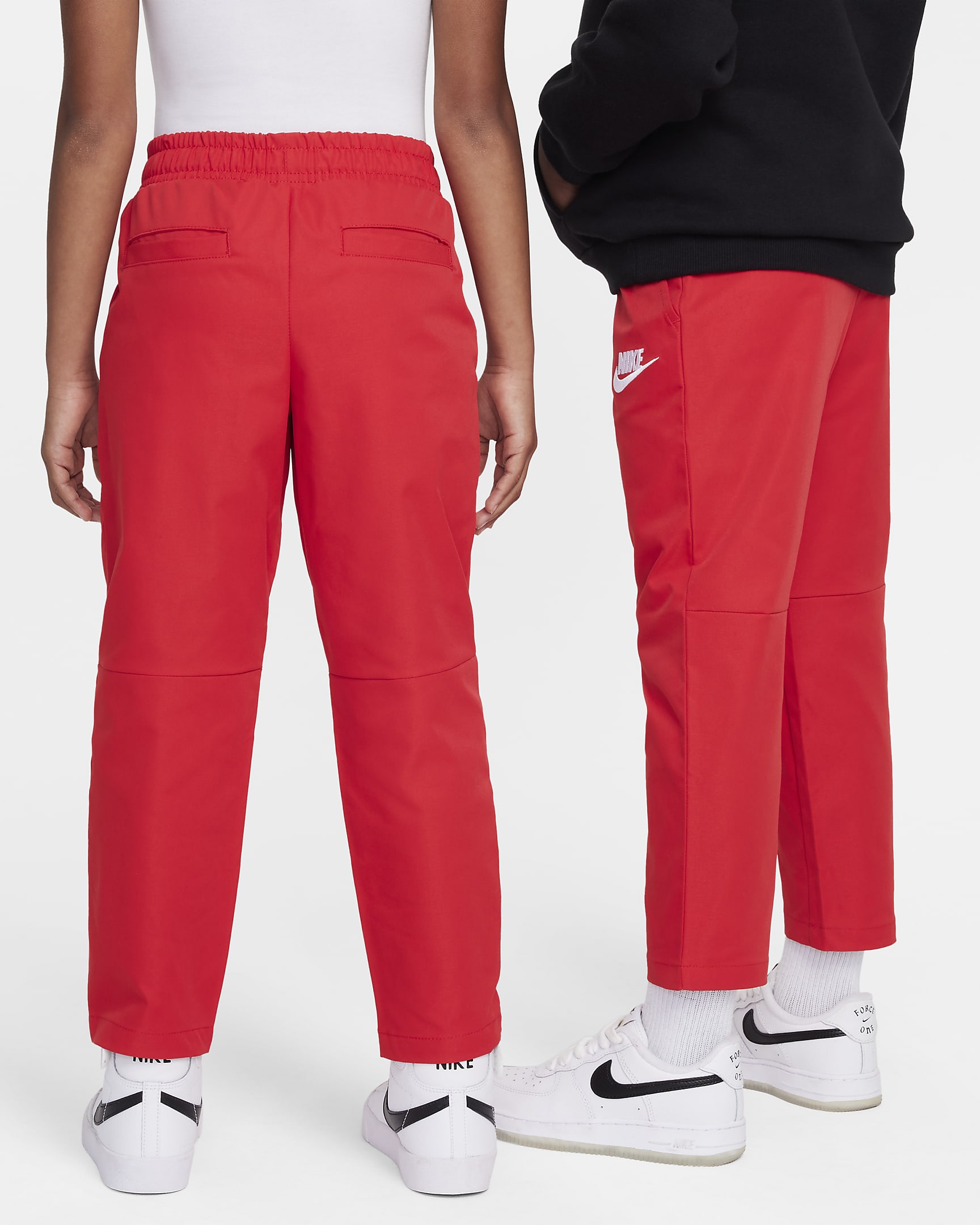 Nike Dri-FIT Little Kids' Woven Pants - University Red