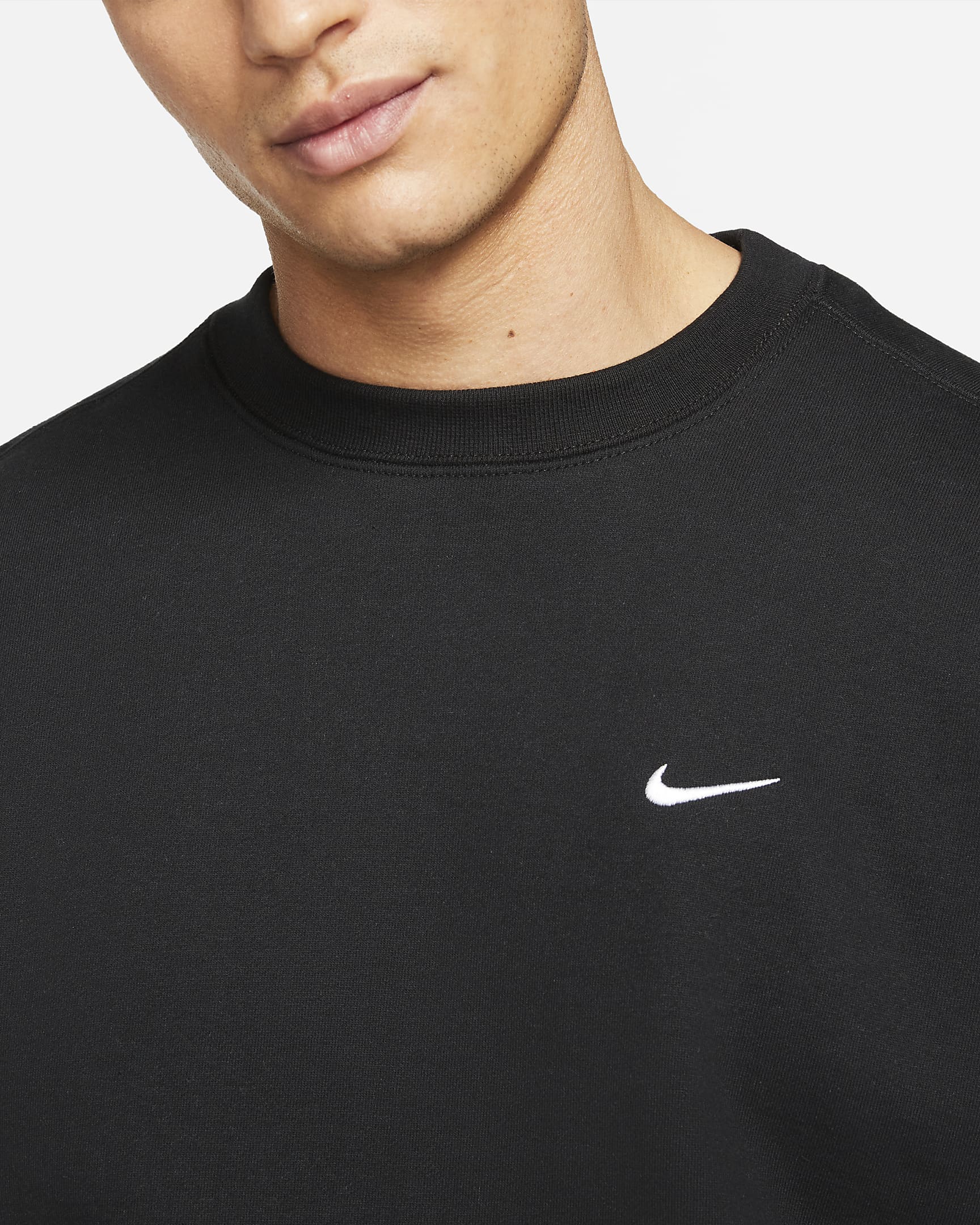 Nike "Made In the USA" Men's Crew Sweatshirt - Black/White