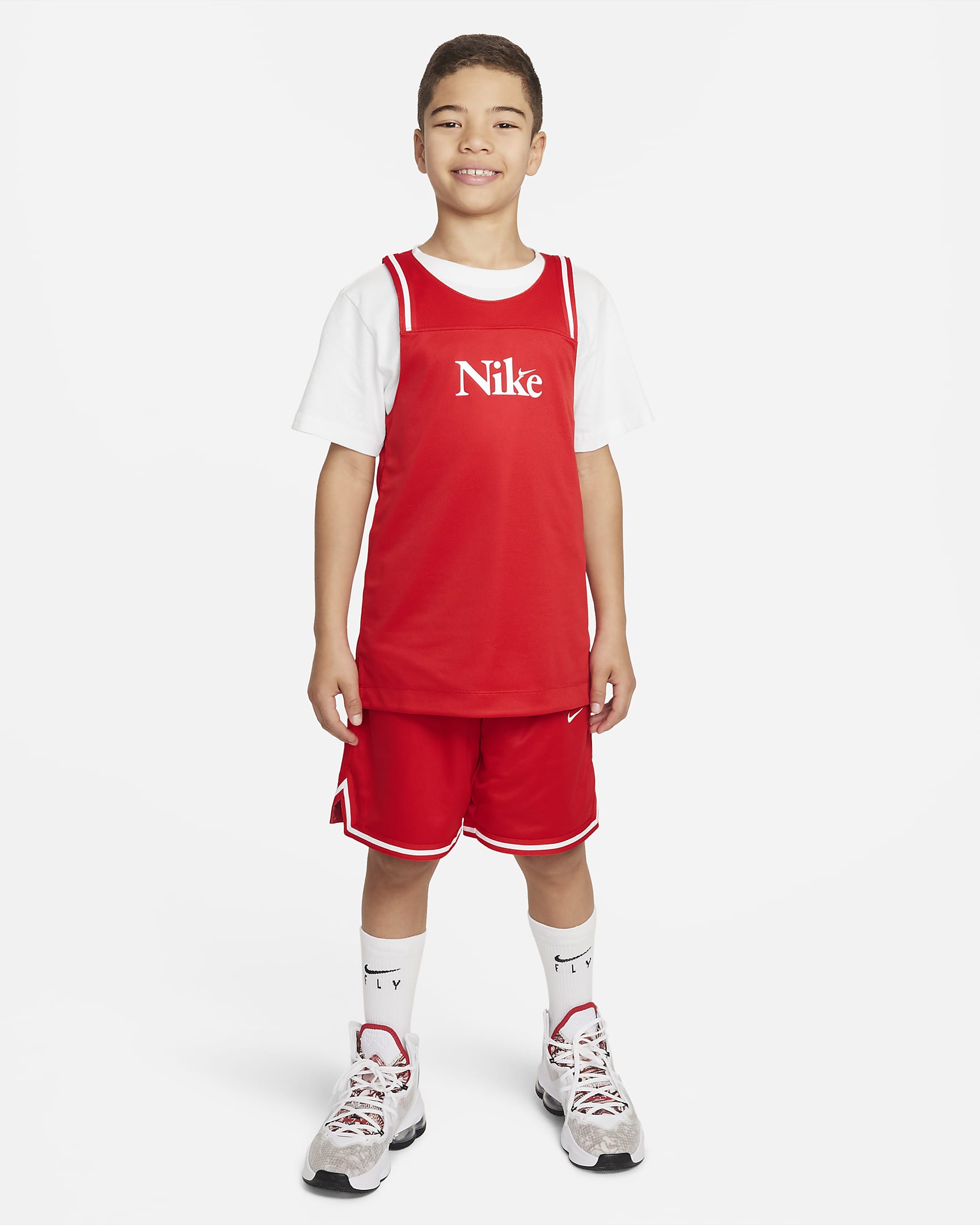 Nike Culture of Basketball DNA Older Kids' Reversible Basketball Shorts ...