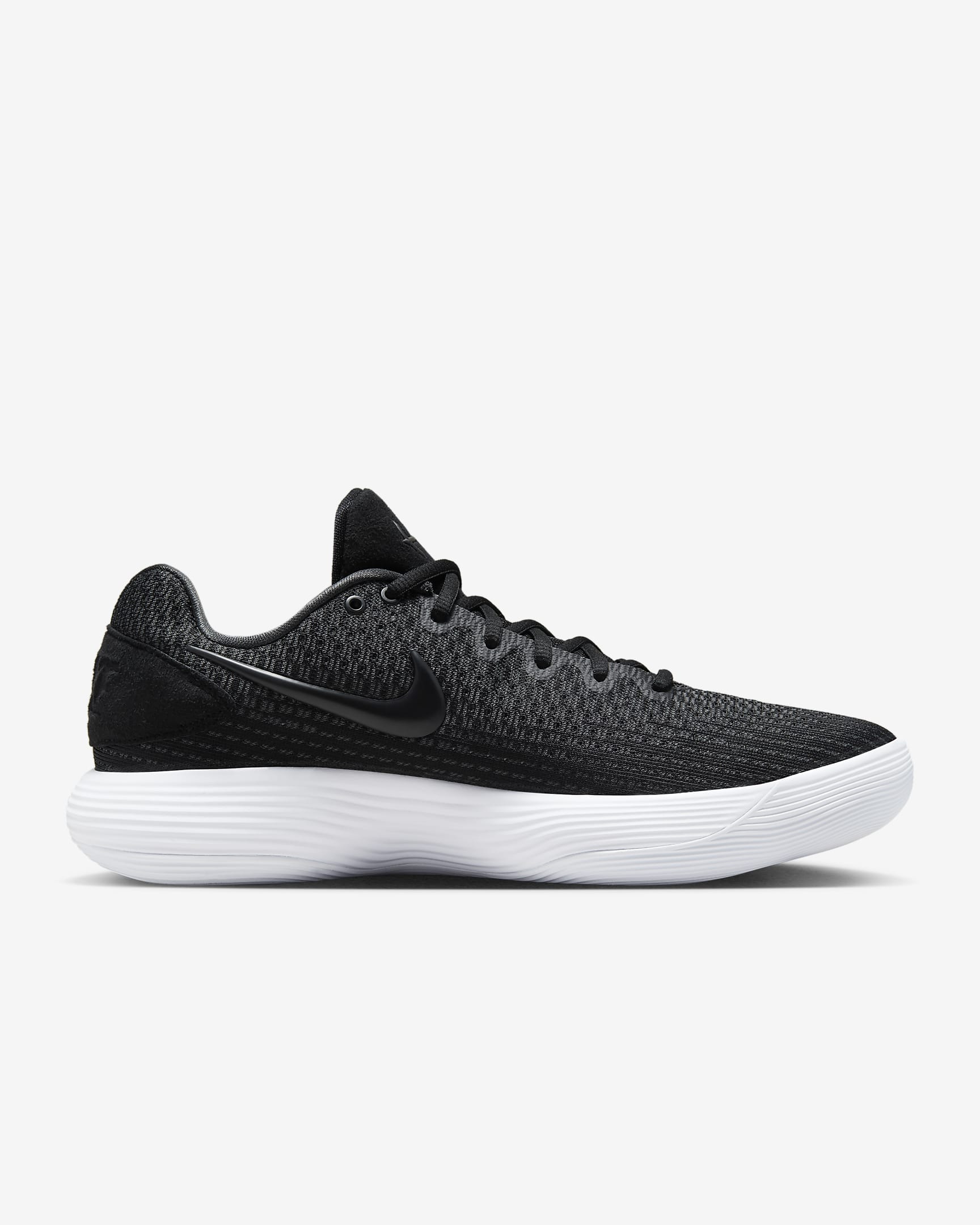 Nike Hyperdunk 2017 Low Basketball Shoes - Black/Anthracite/White/Metallic Silver