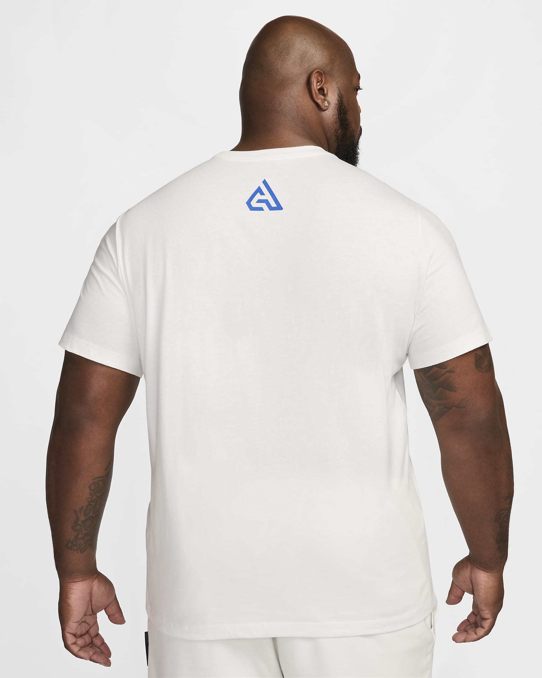 Giannis Basketbalshirt voor heren - Summit White