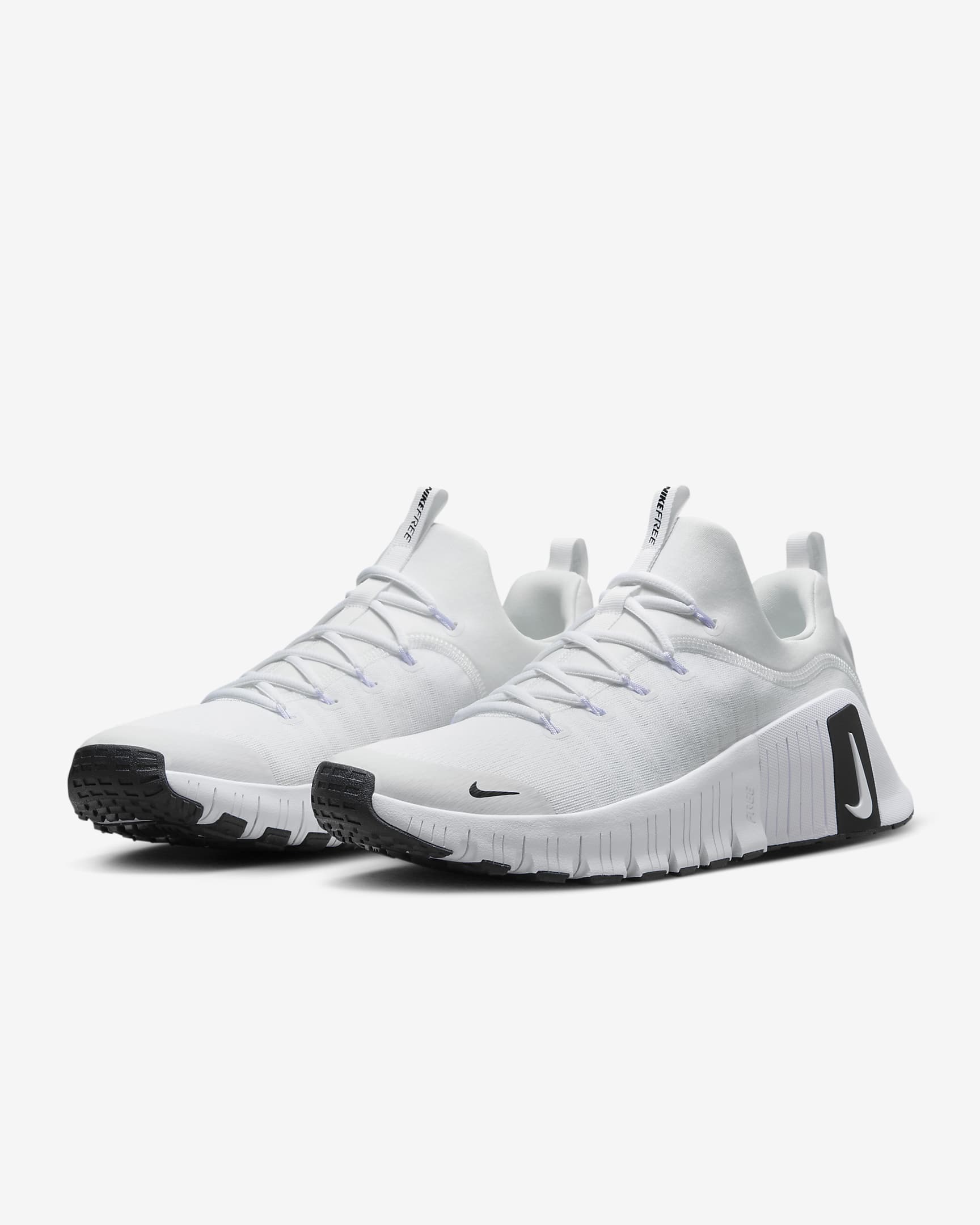 Nike Free Metcon 6 (Team Bank) Men's Workout Shoes - White/White/Black