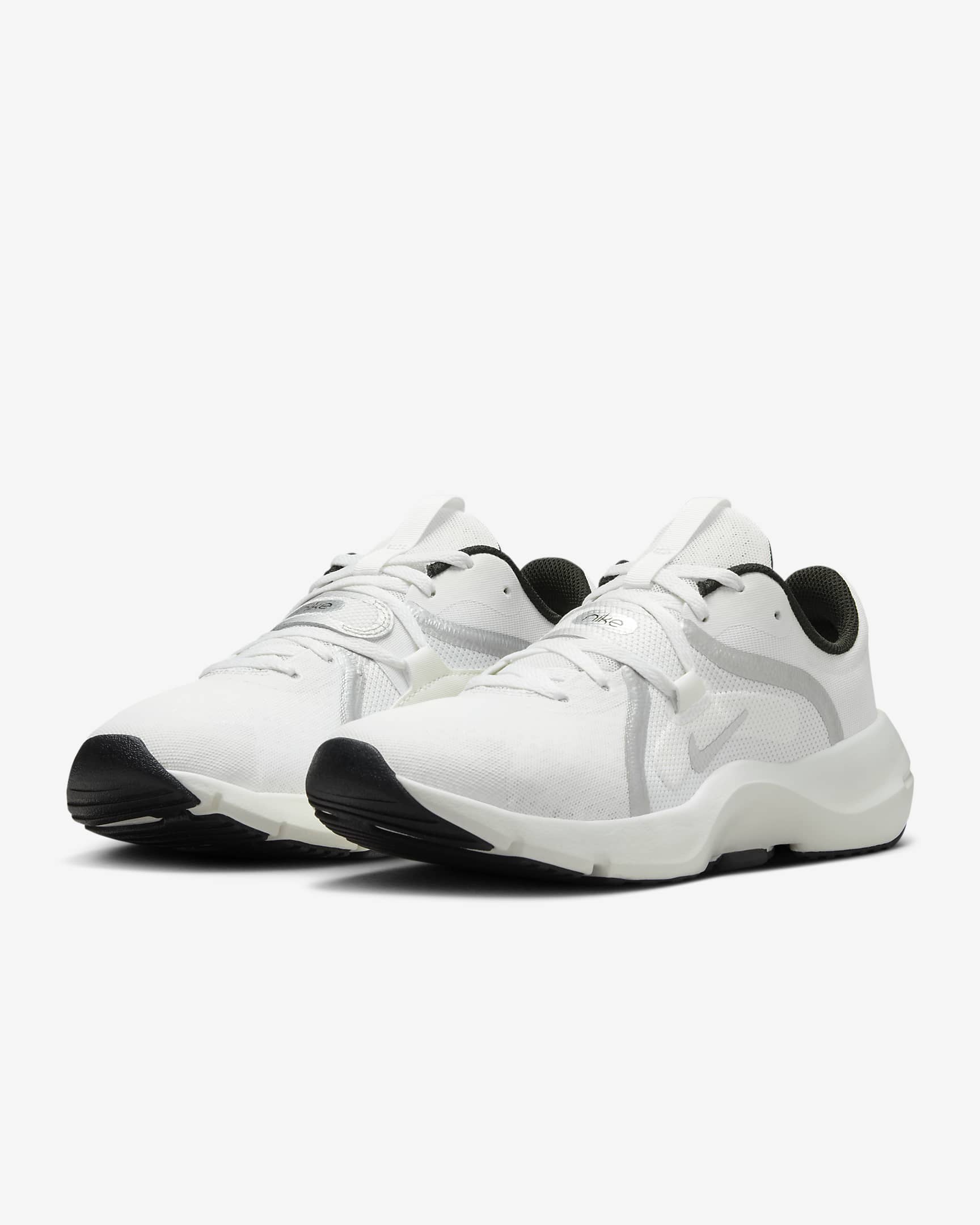 Nike In-Season TR 13 Premium Women's Workout Shoes - Summit White/Sail/Black/Metallic Silver