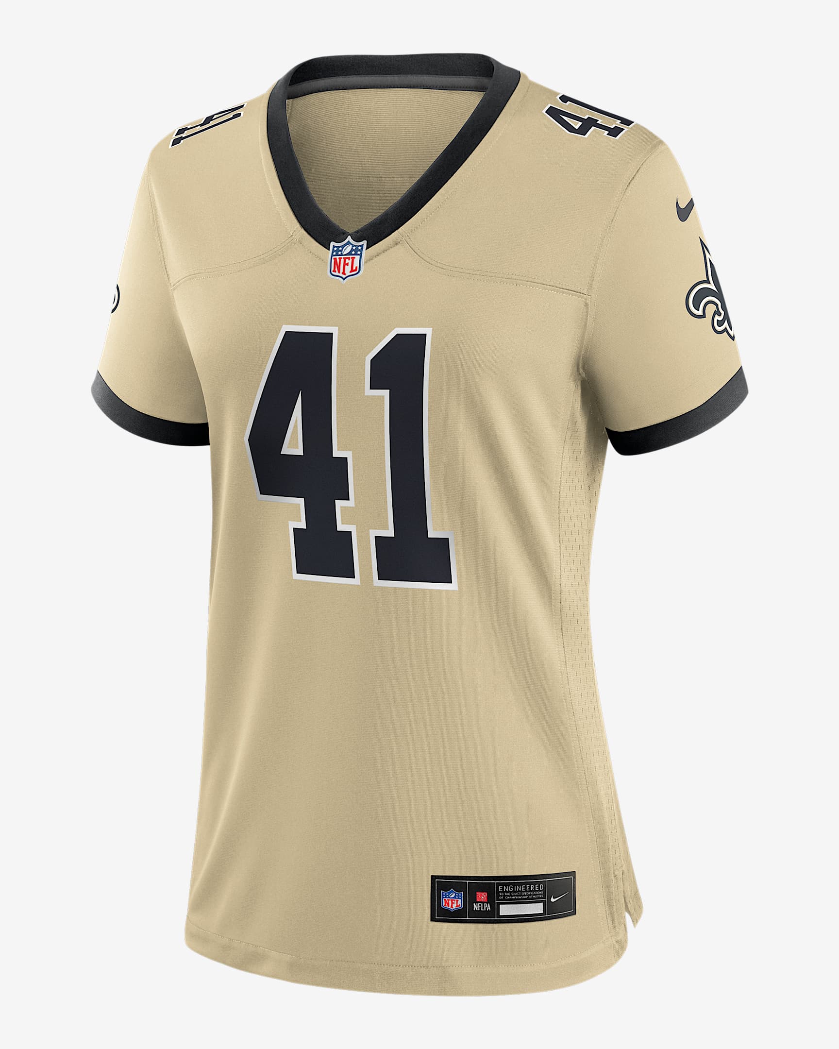 Alvin Kamara New Orleans Saints Women’s Nike NFL Game Jersey - Gold