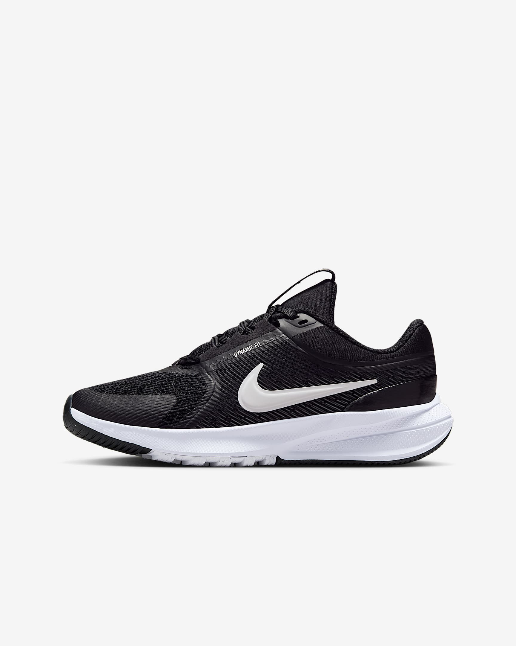 Nike Star Runner 5 大童跑鞋 - 黑色/白色/Summit White/白色