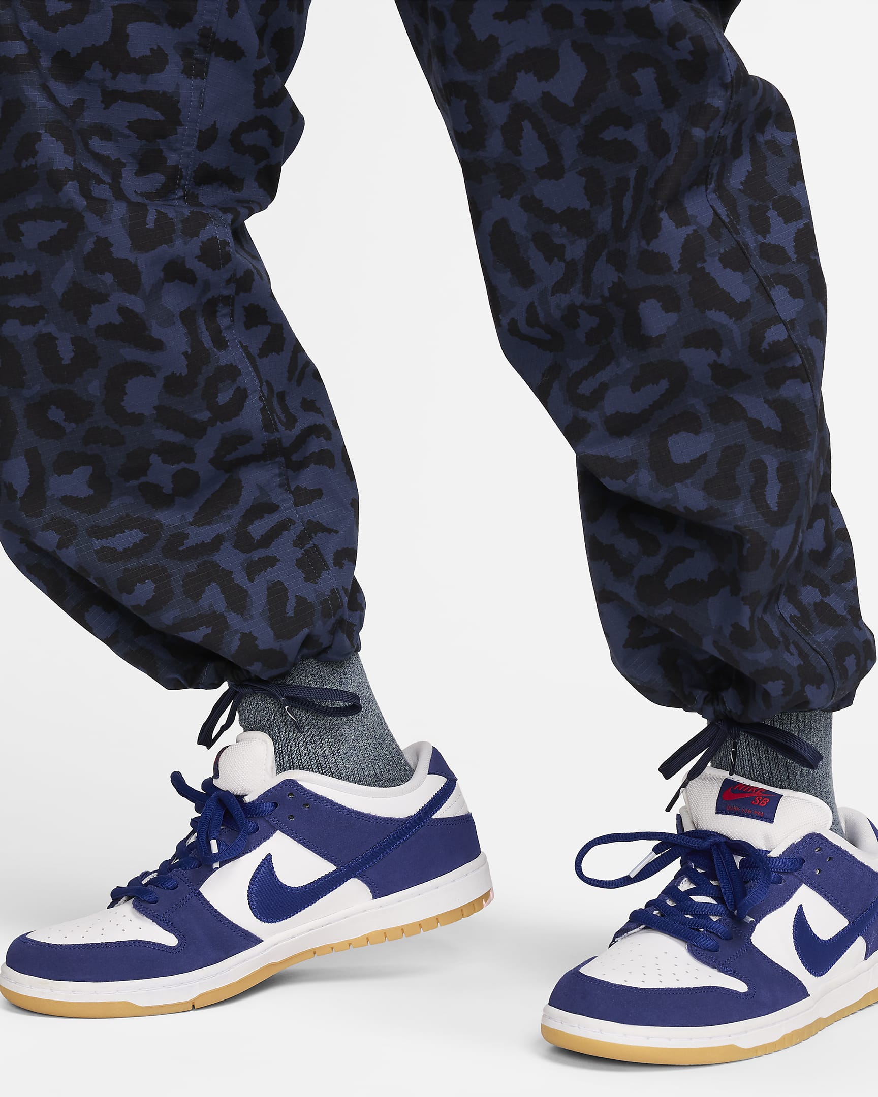 Nike SB Kearny Men's Allover Print Cargo Pants - Midnight Navy