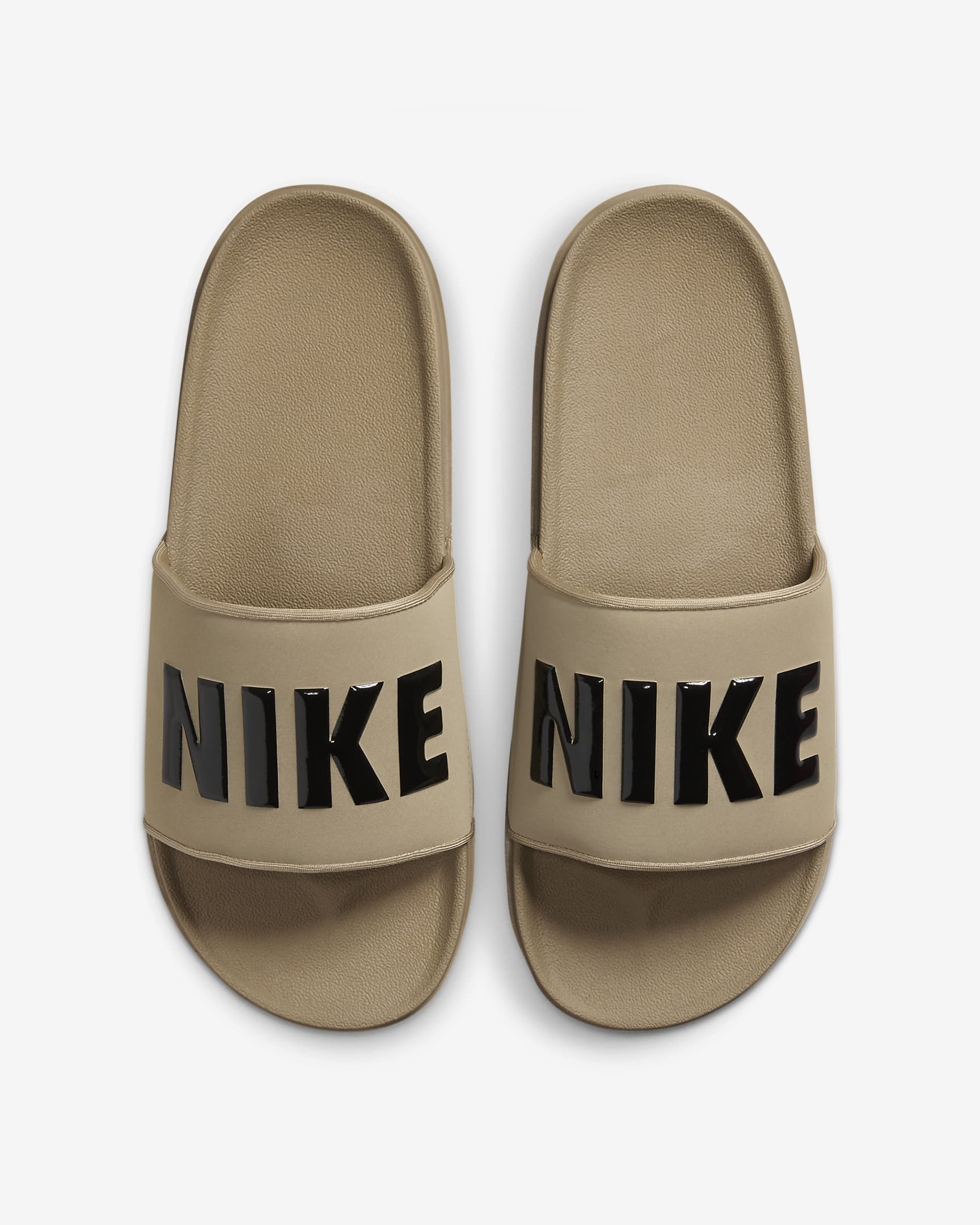 Nike Offcourt Men's Slides - Khaki/Black/Black