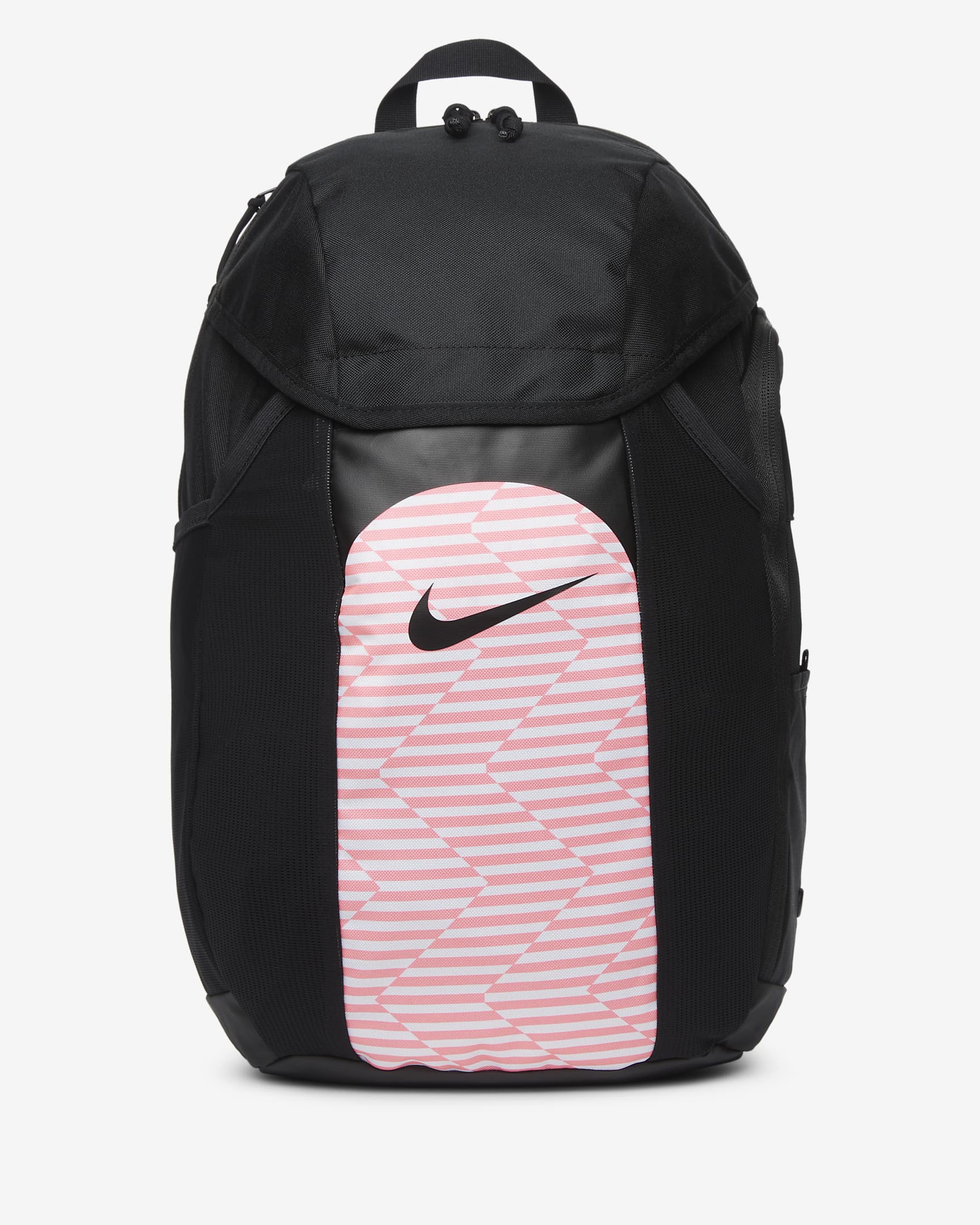 Mochila (30 L) Nike Academy Team - Negro/Puesta de sol pulso/Negro