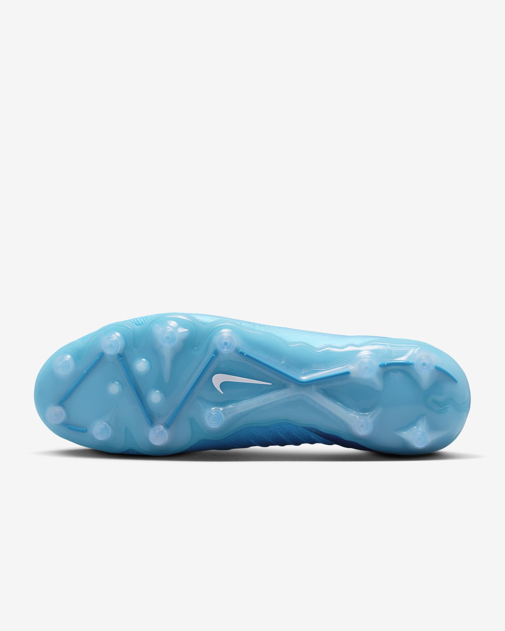 Nike Phantom GX 2 Elite low-top voetbalschoenen (kunstgras) - Blue Fury/Wit