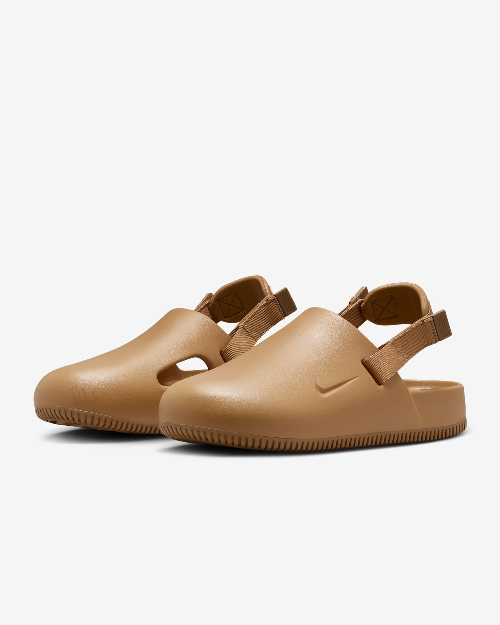 Nike Calm Women's Mules - Flax/Flax