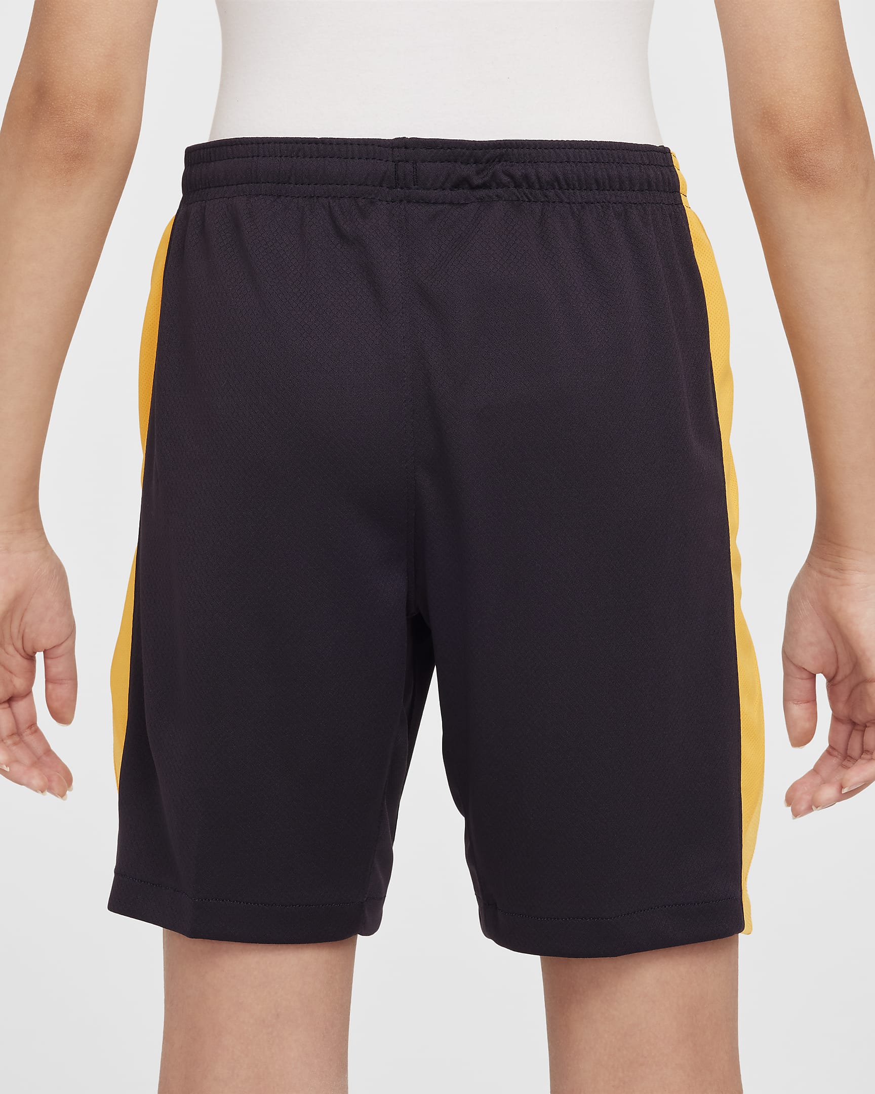 Inter Mailand 2024/25 Stadium Third Nike Replika-Fußballshorts mit Dri-FIT-Technologie (ältere Kinder) - Blackened Blue/University Gold/Lyon Blue