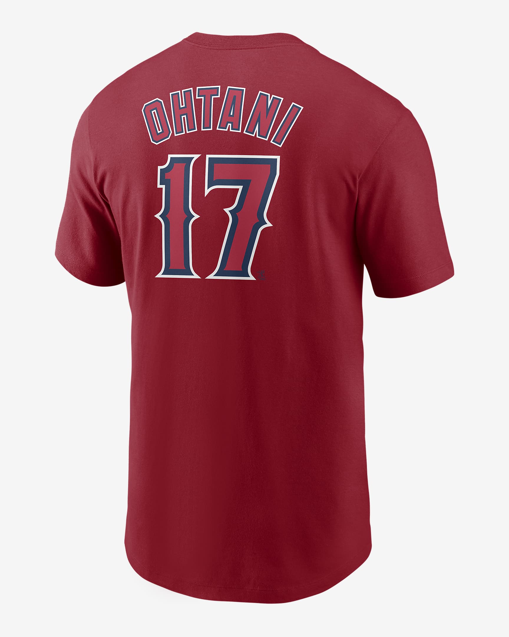 Playera para hombre MLB Los Angeles Angels (Shohei Ohtani) - Rojo