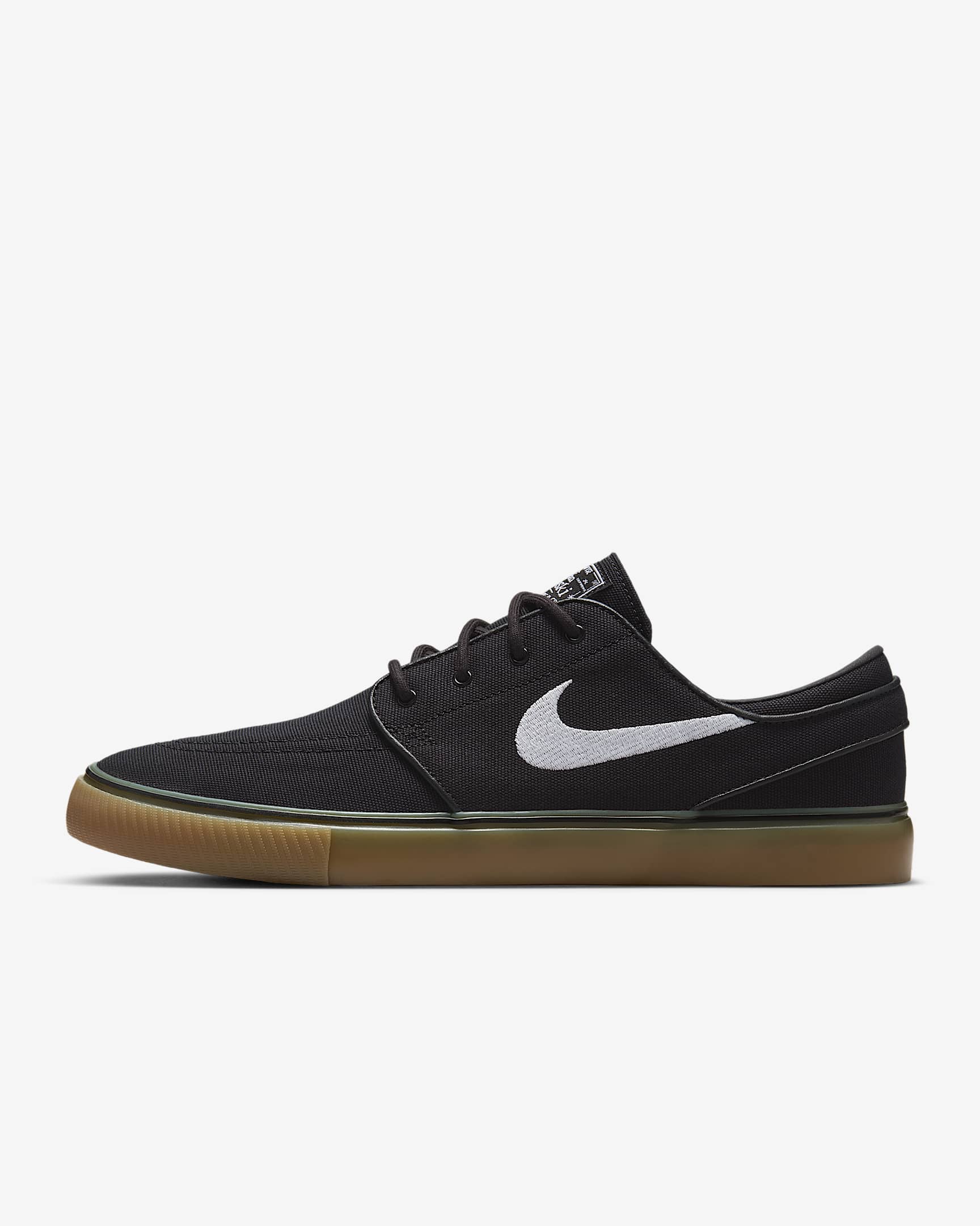 รองเท้าสเก็ตบอร์ด Nike SB Zoom Janoski OG+ Canvas - ดำ/ดำ/ขาว/ขาว