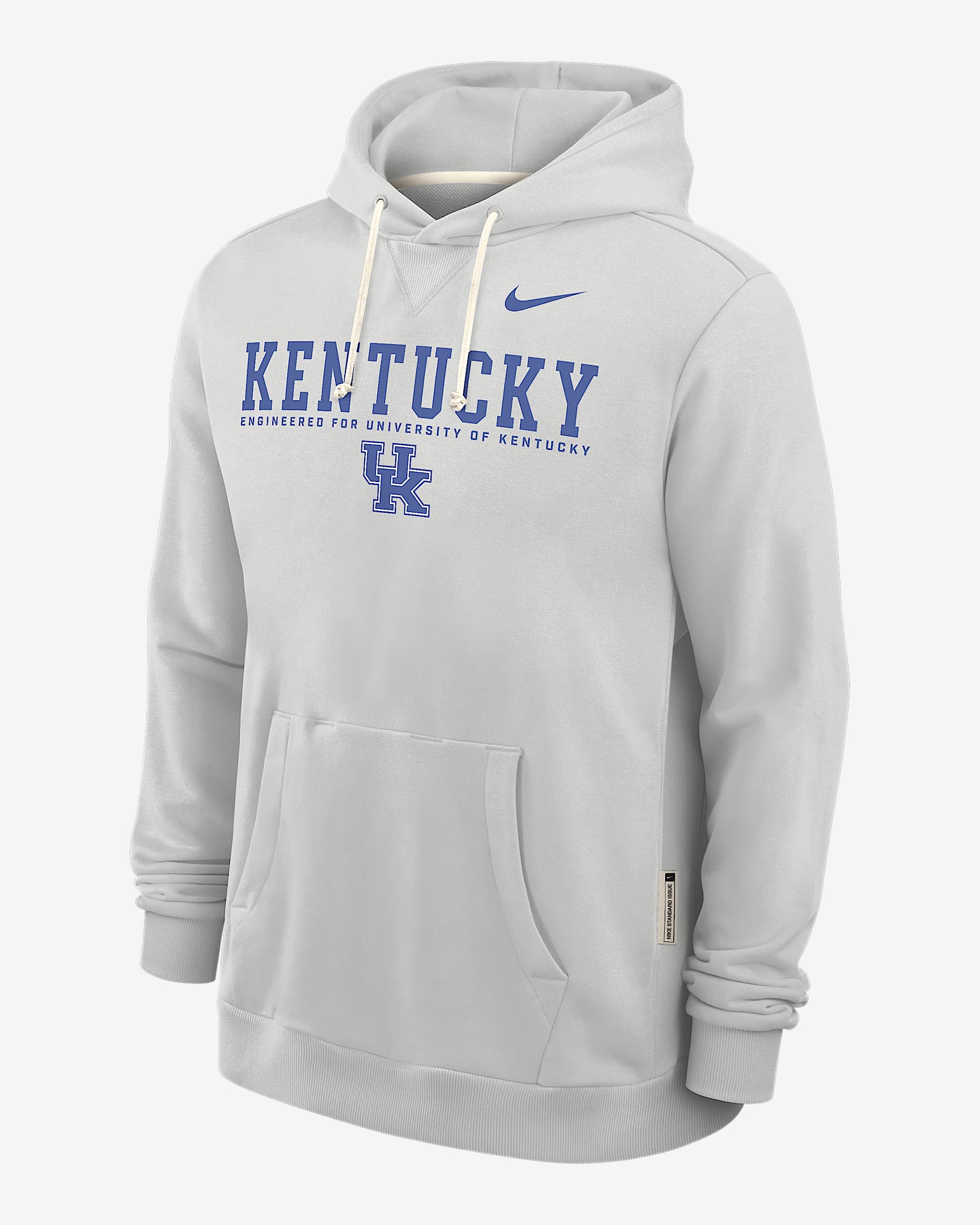 Kentucky Sideline Men's Nike Dri-FIT College Pullover Hoodie - Grey