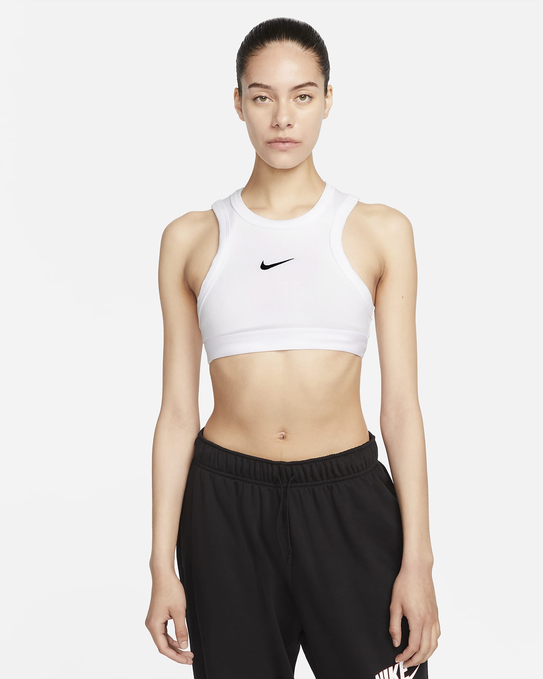 cropped nike tank