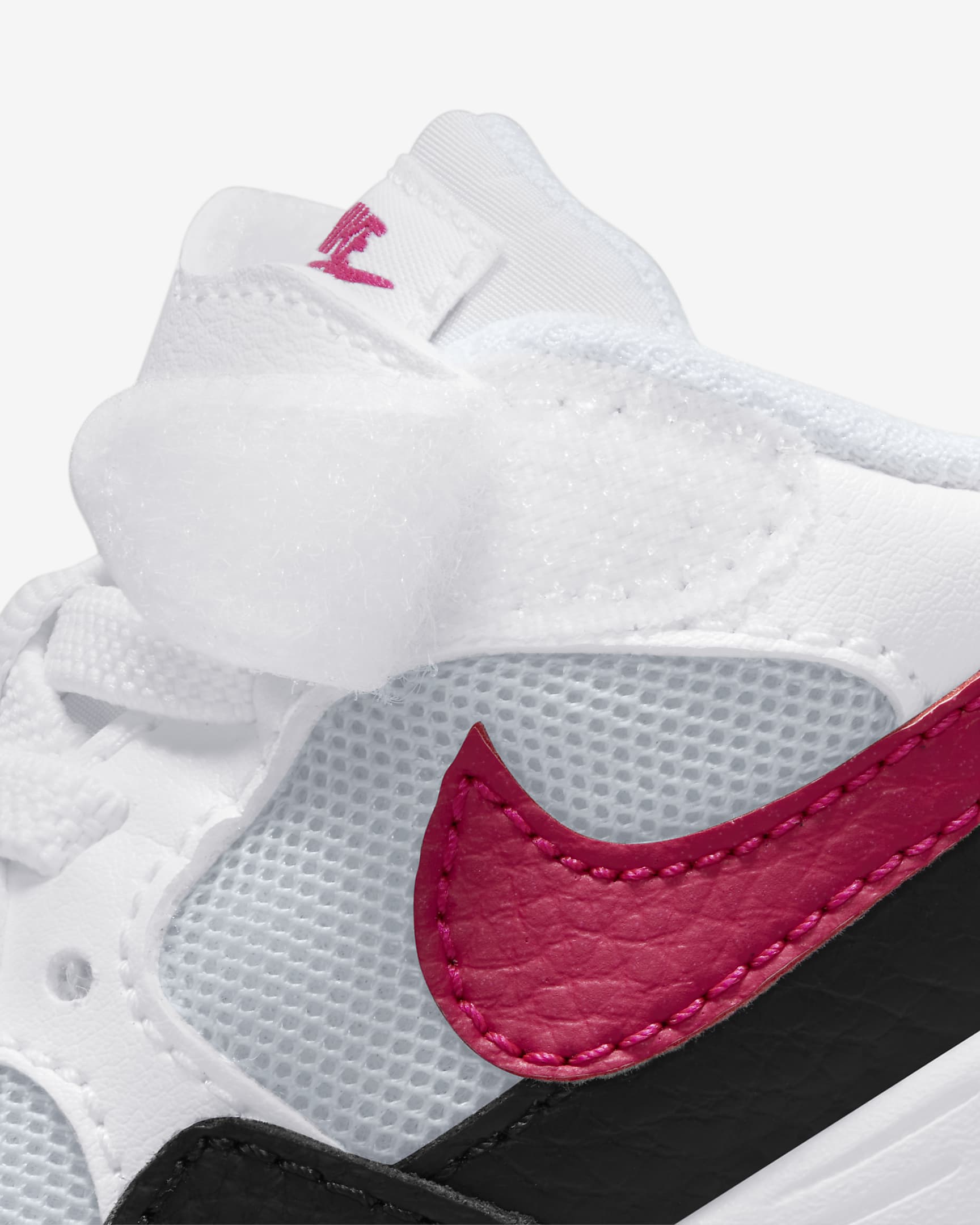 Tenis para bebé e infantil Nike Air Max SC - Platino puro/Blanco/Sombrío apagado/Rosa óptimo