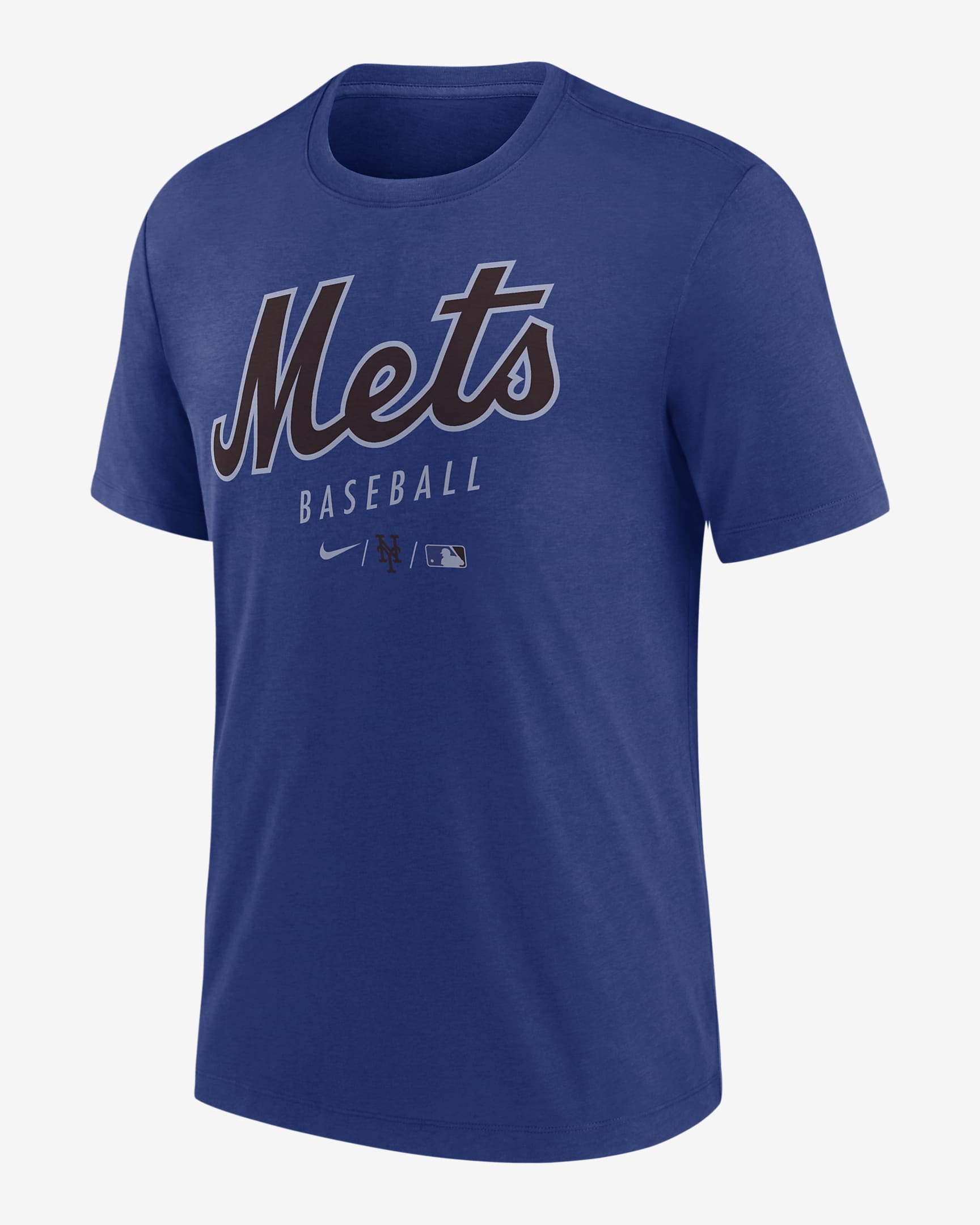 Playera para hombre Nike Dri-FIT Early Work (MLB New York Mets) - Azul enérgico