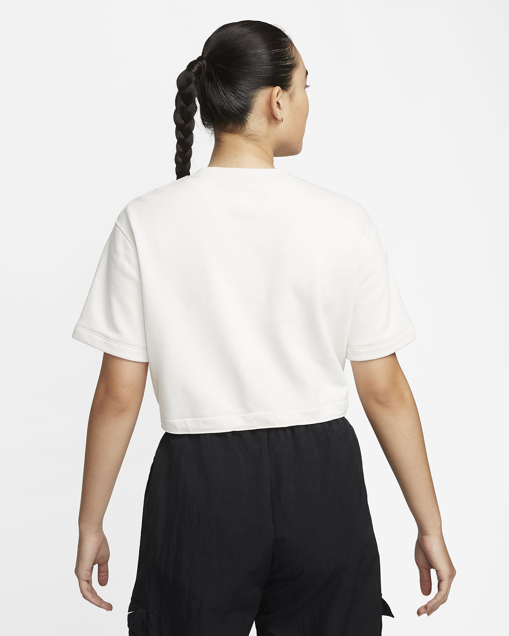 Nike Sportswear Swoosh Women's Short-Sleeve Crop Top. Nike IN