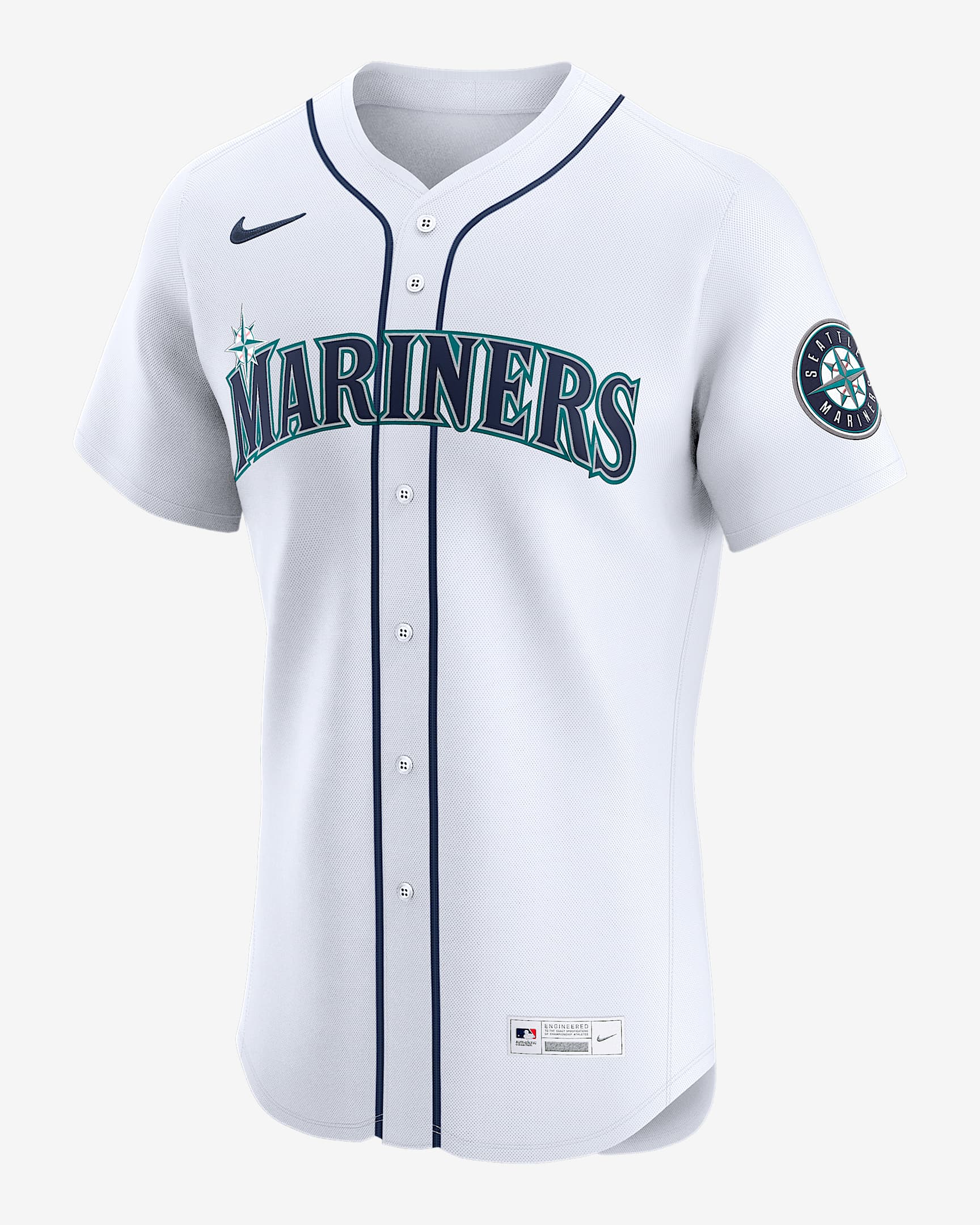 Julio Rodríguez Seattle Mariners Men's Nike Dri-FIT ADV MLB Elite Jersey - White
