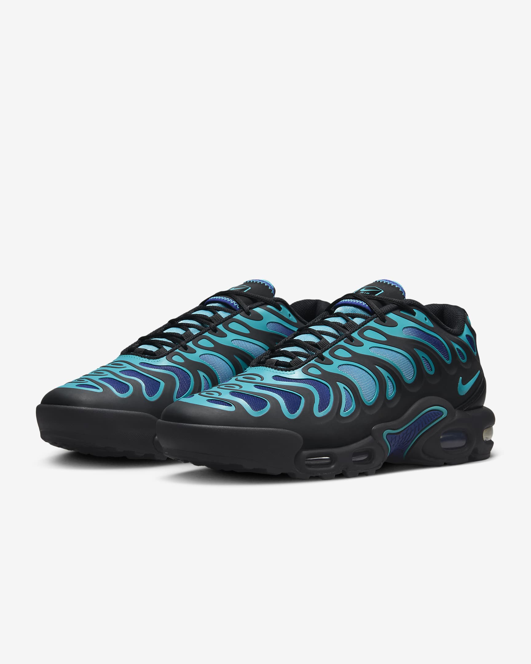 Nike Air Max Plus Drift Herrenschuhe - Schwarz/Deep Royal Blue/Baltic Blue/Dusty Cactus