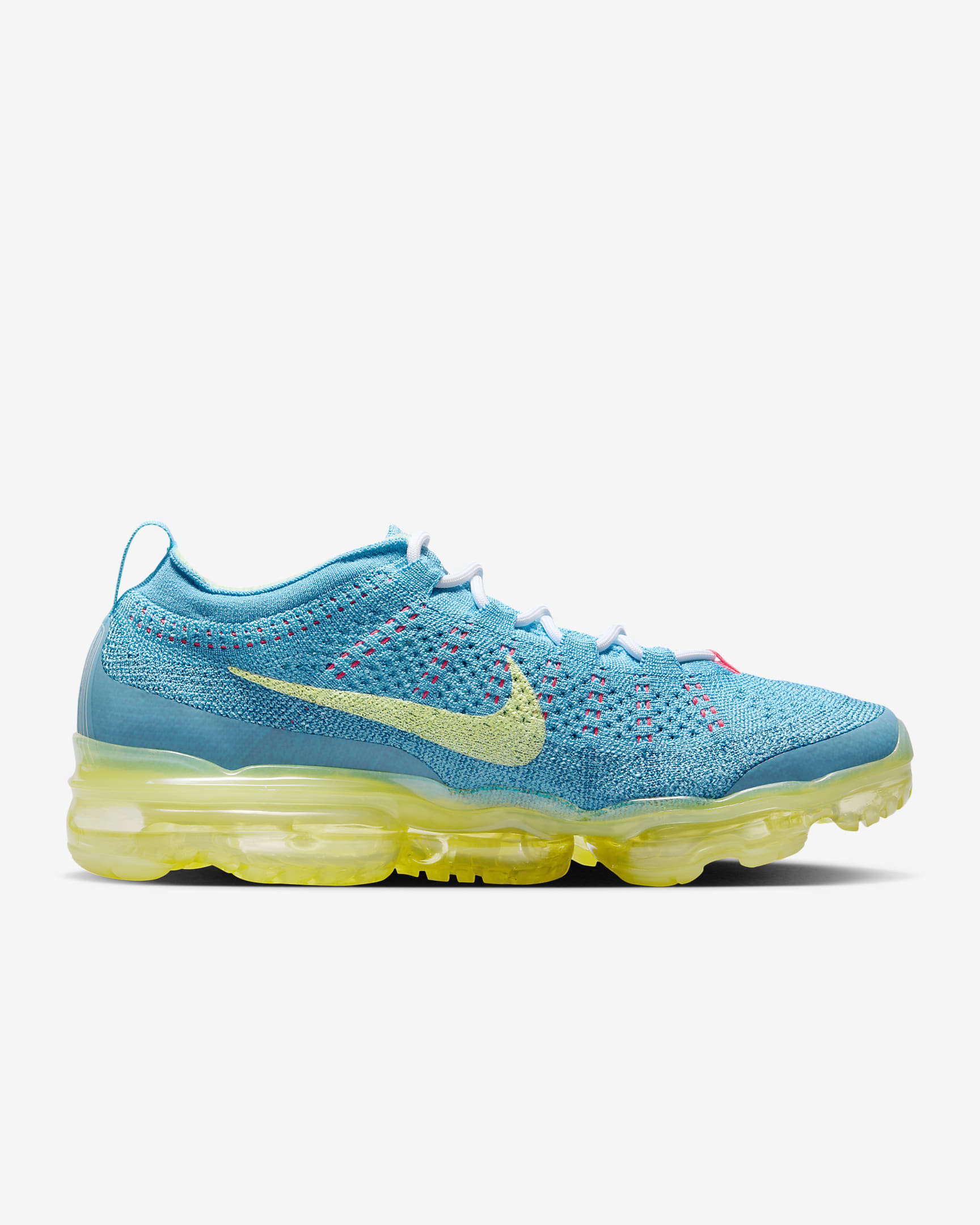 Nike Air VaporMax 2023 Flyknit Men's Shoes - Baltic Blue/Green Abyss/Hot Punch/Citron Tint