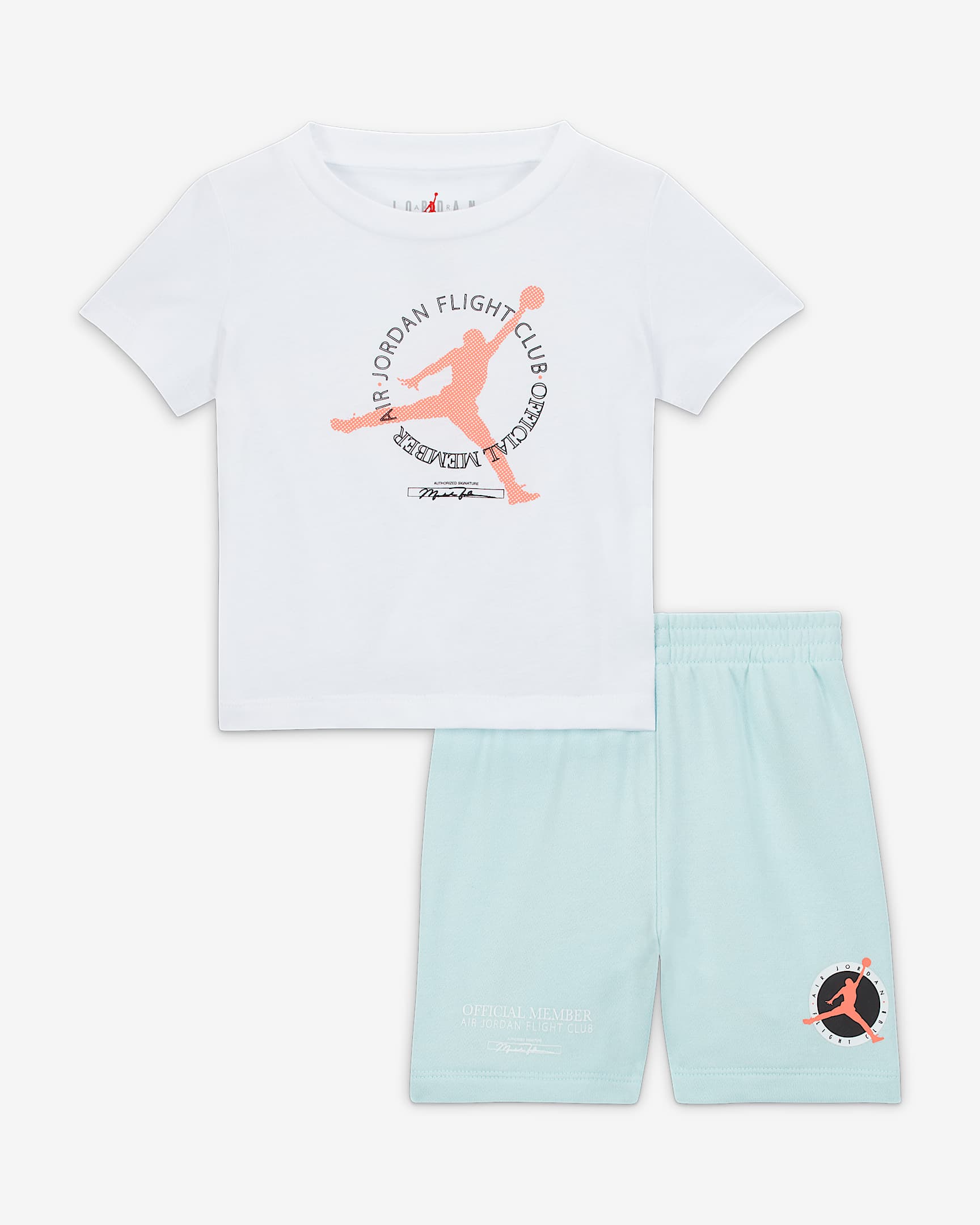 Jordan MJ Flight MVP Shorts Set Baby 2-piece Set. Nike NL