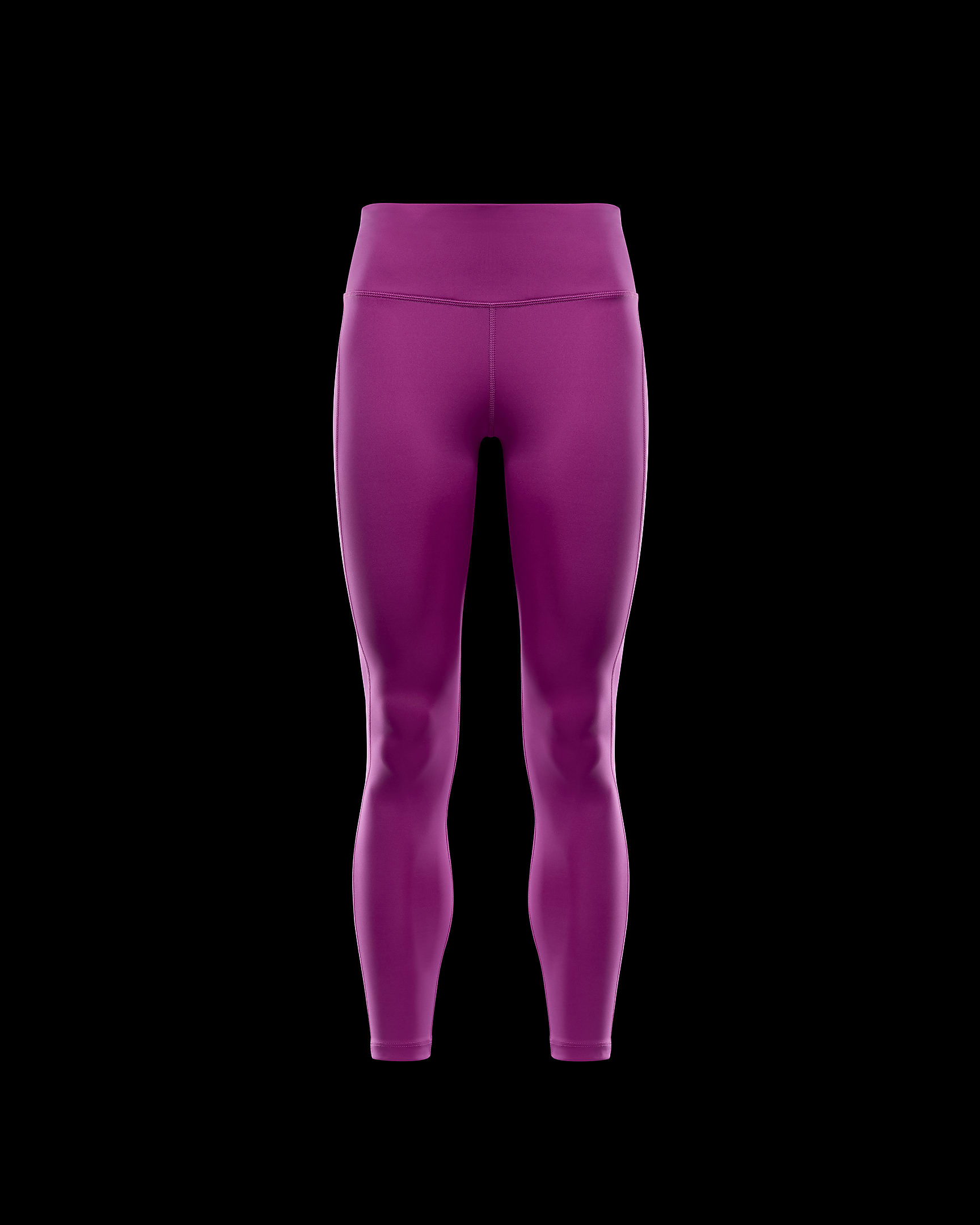 Nike Fast középmagas derekú, 7/8-os női futóleggings zsebekkel - Hot Fuchsia/Beyond Pink