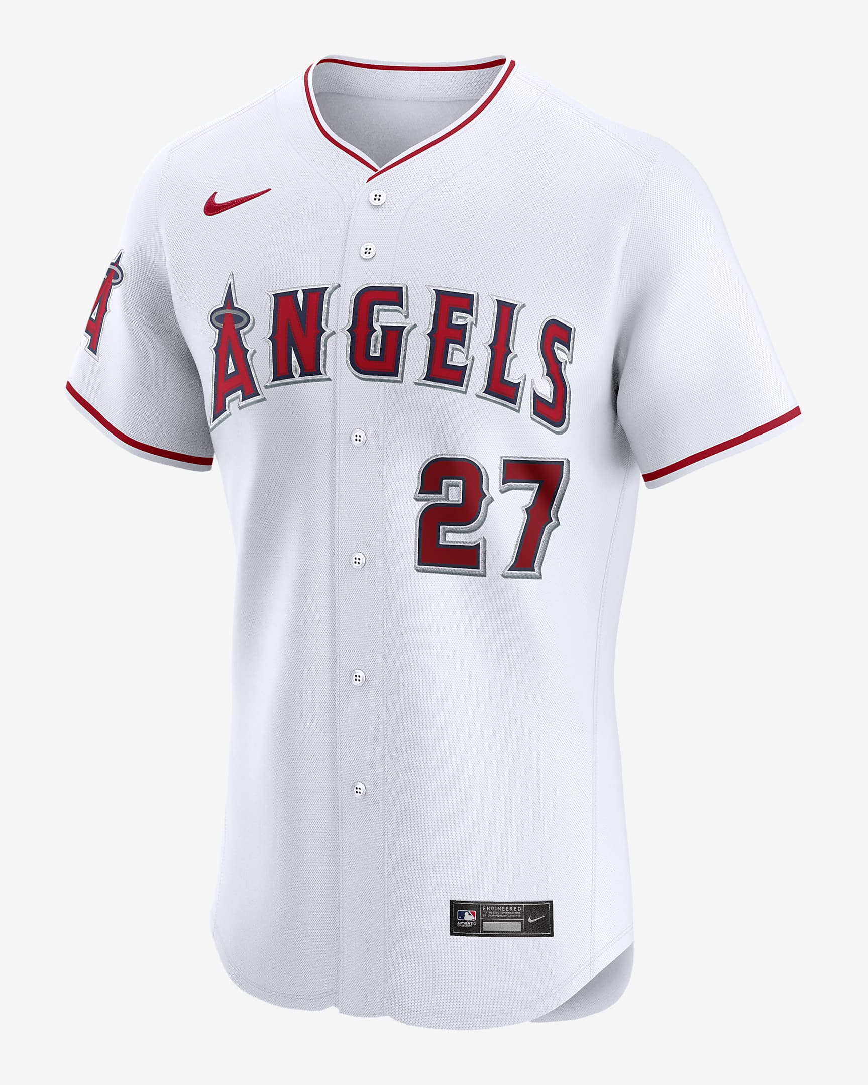 Mike Trout Los Angeles Angels Men's Nike Dri-FIT ADV MLB Elite Jersey ...