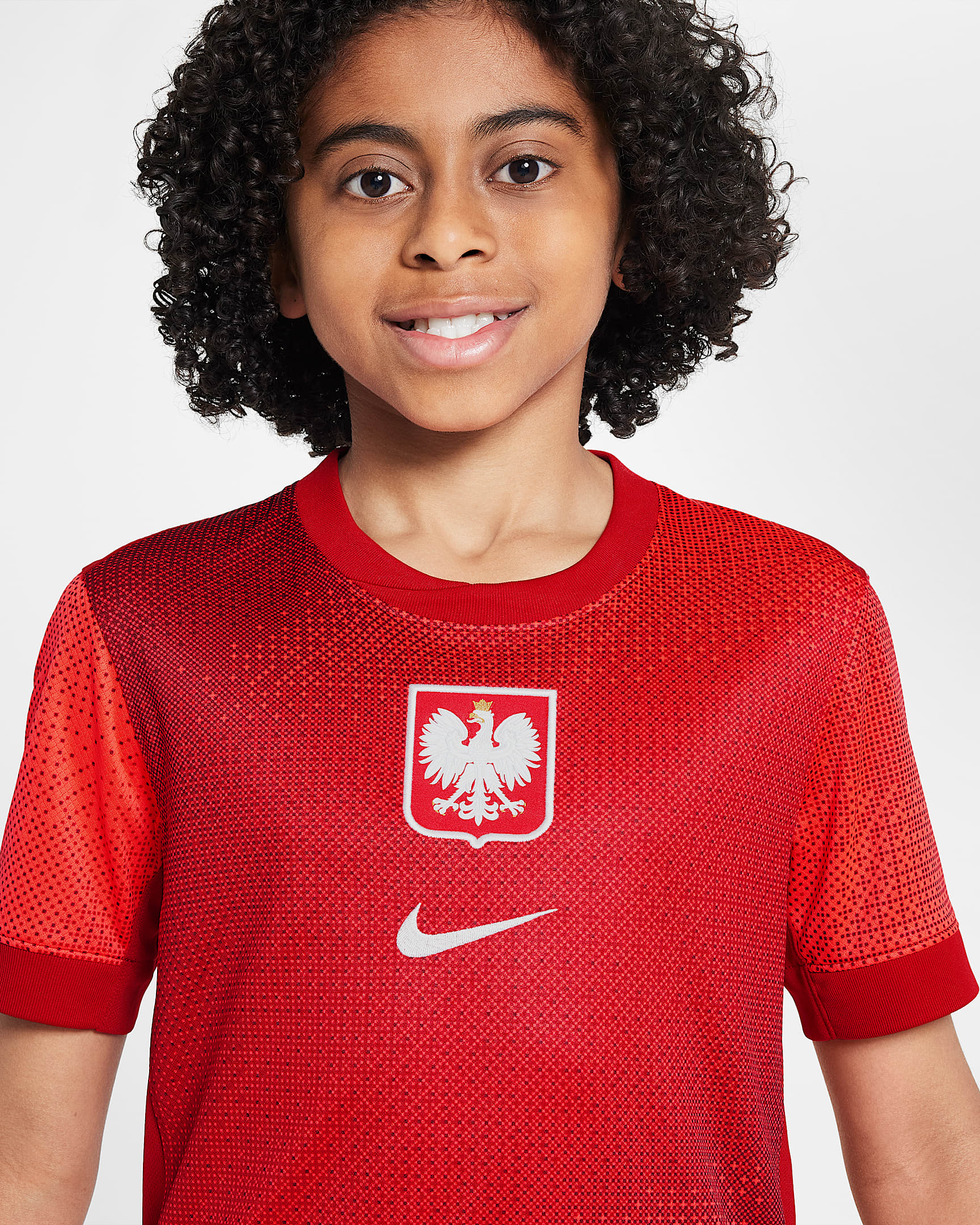 Poland 2024/25 Stadium Away Older Kids' Nike DriFIT Football Replica