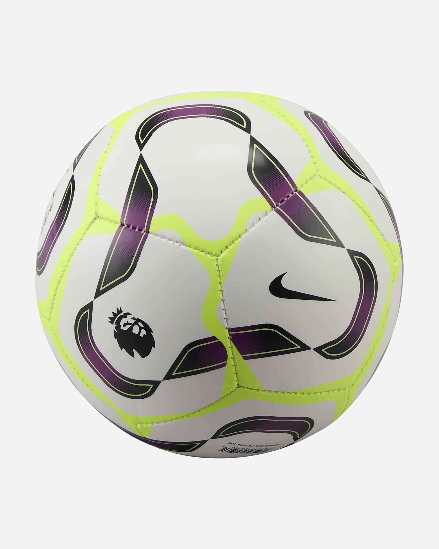 Premier League Skills Nike voetbal - Wit/Bold Berry/Volt/Zwart