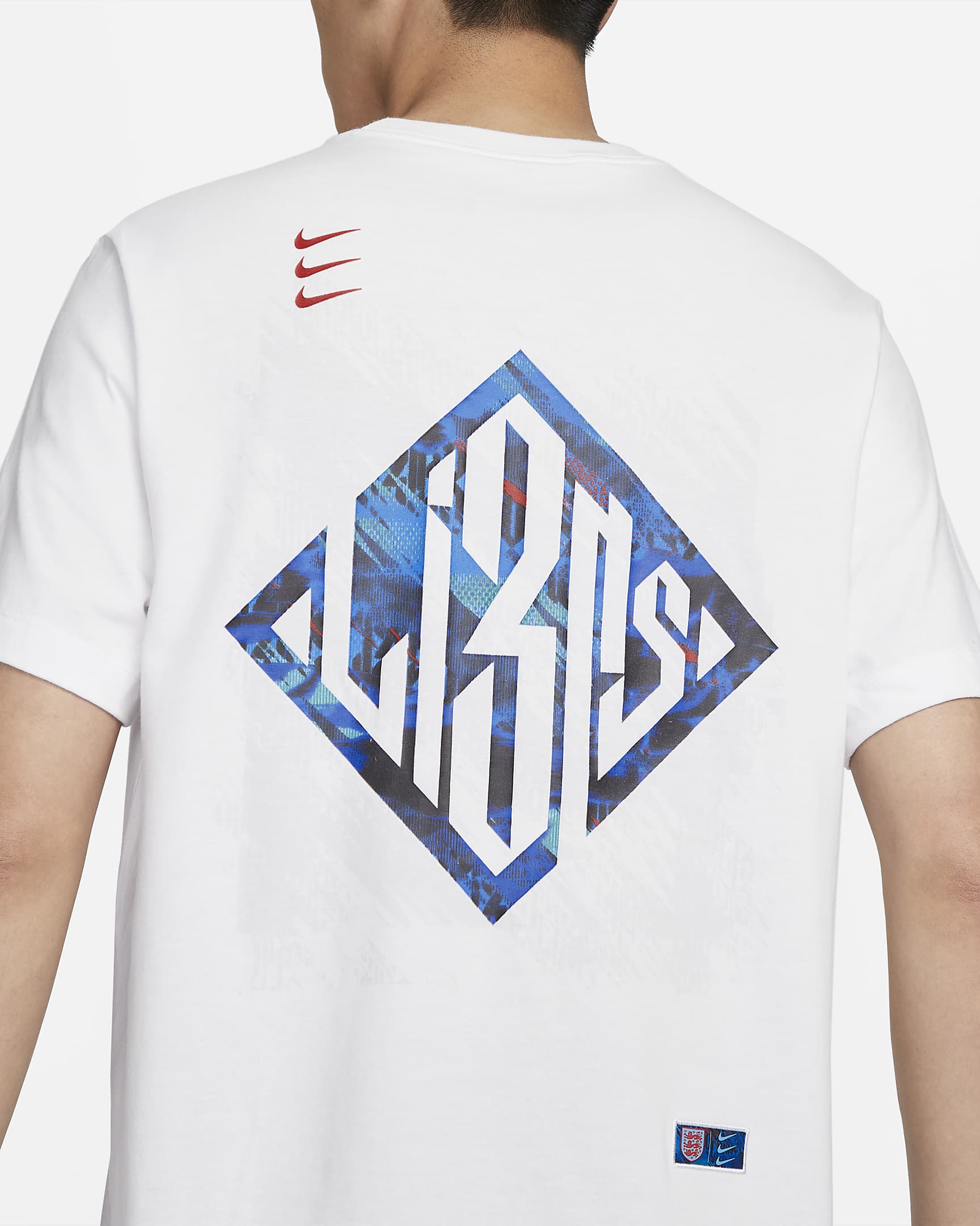 T-shirt équipe D'Angleterre Football - Homme - 100% Coton - Cadeau Fan