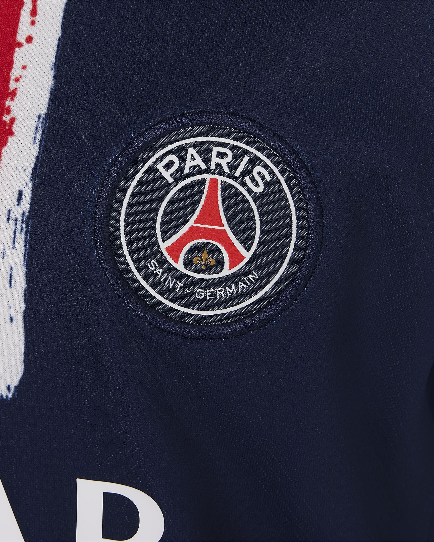 Ensemble 3 pièces replica Nike Football Paris Saint-Germain 2024/25 Stadium Domicile pour enfant - Midnight Navy/Midnight Navy/Blanc