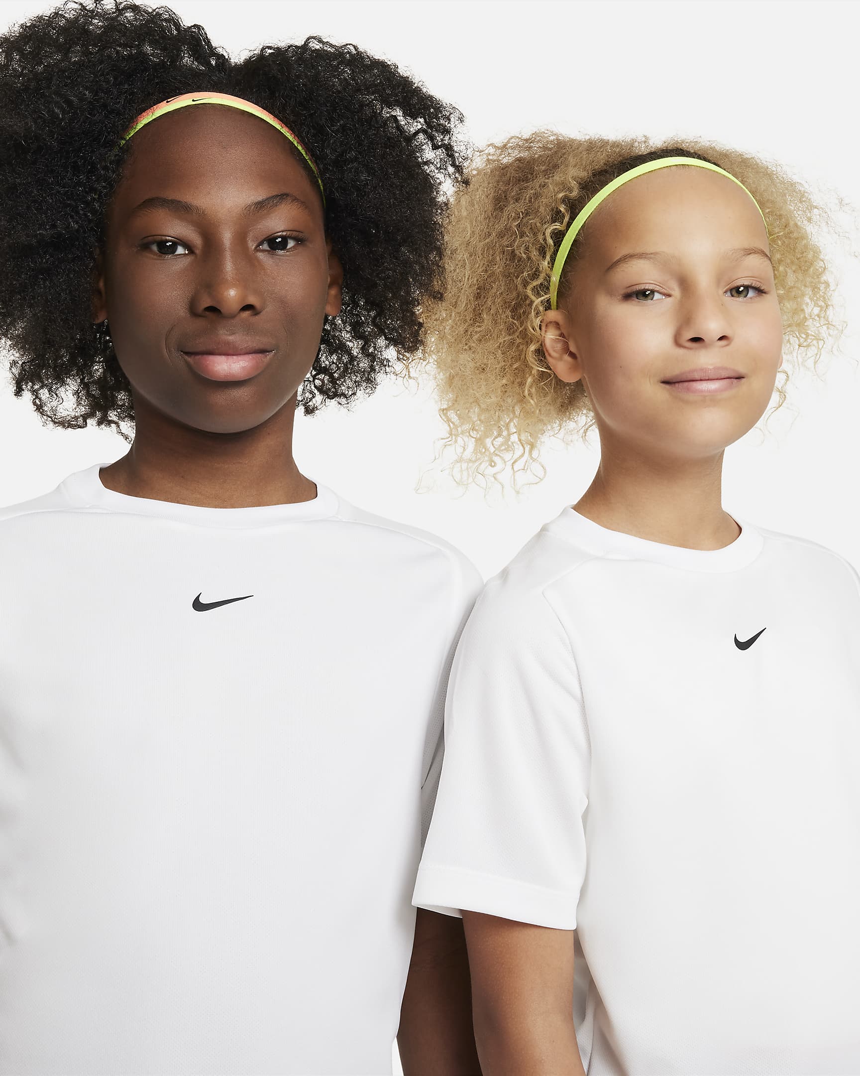 Nike Multi Dri-FIT-Trainingsoberteil für ältere Kinder (Jungen) - Weiß/Schwarz