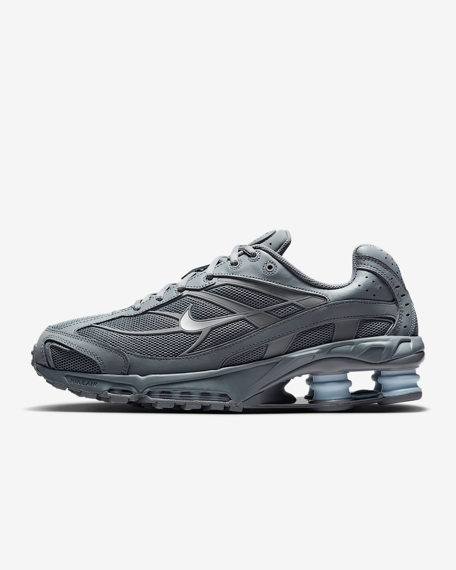 Sko Nike Shox Ride 2 för män - Cool Grey/Celestine Blue/Metallic Silver