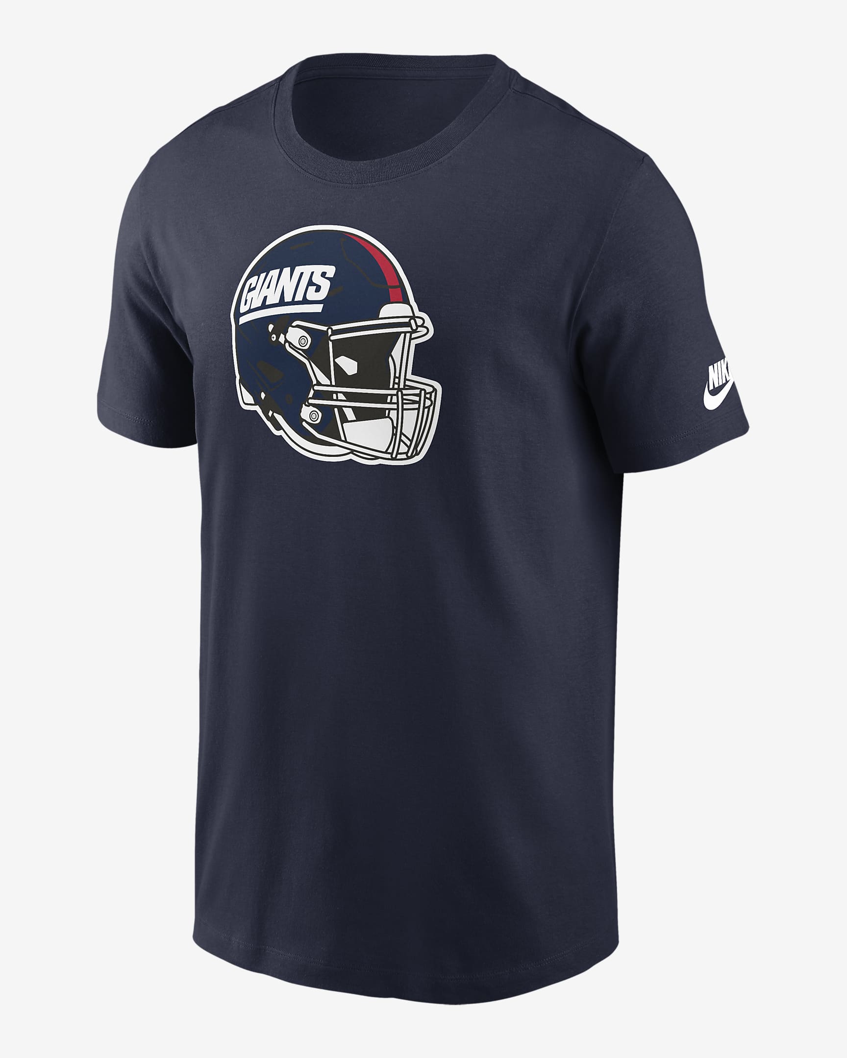 New York Giants Rewind Logo Essential Men's Nike NFL T-Shirt - Navy