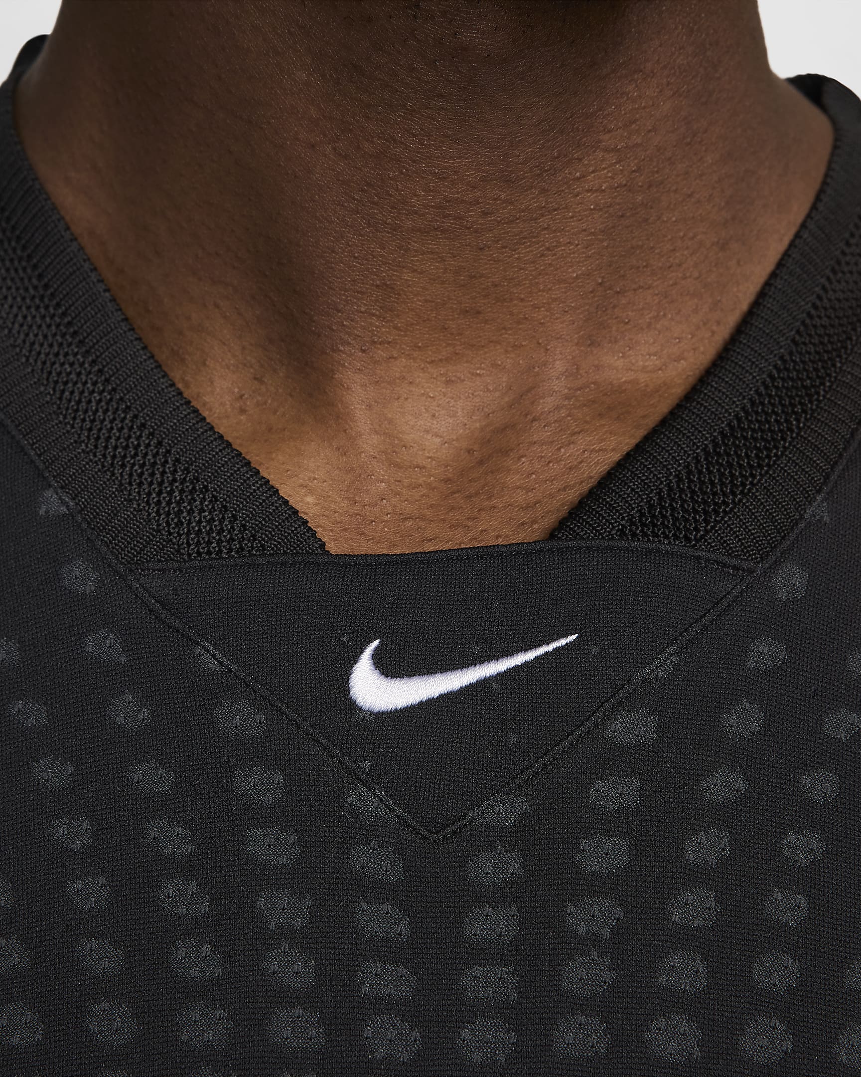 Nike Men's Dri-FIT ADV Basketball Jersey - Black/Anthracite/White