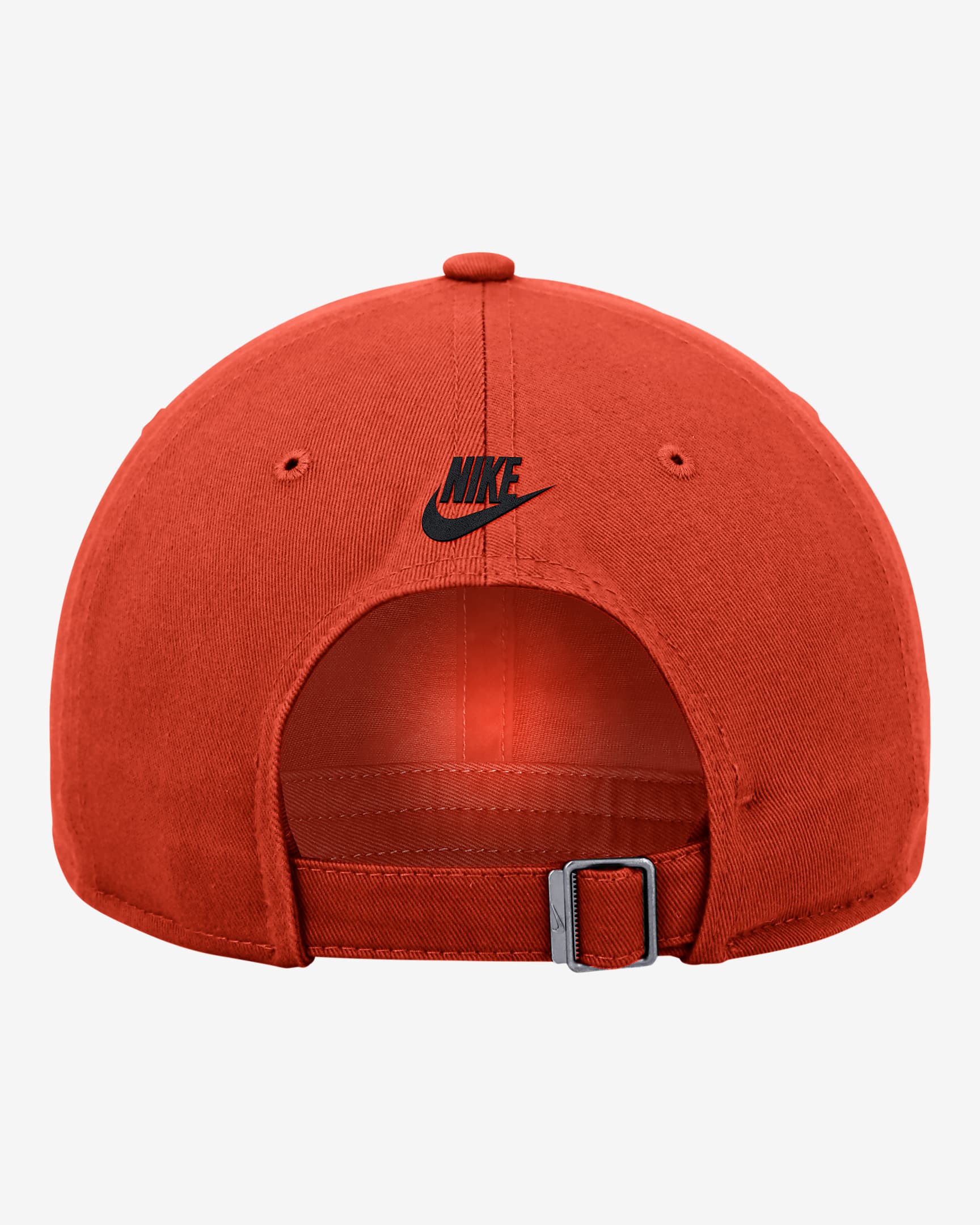 Oklahoma State Logo Nike College Adjustable Cap - Team Orange