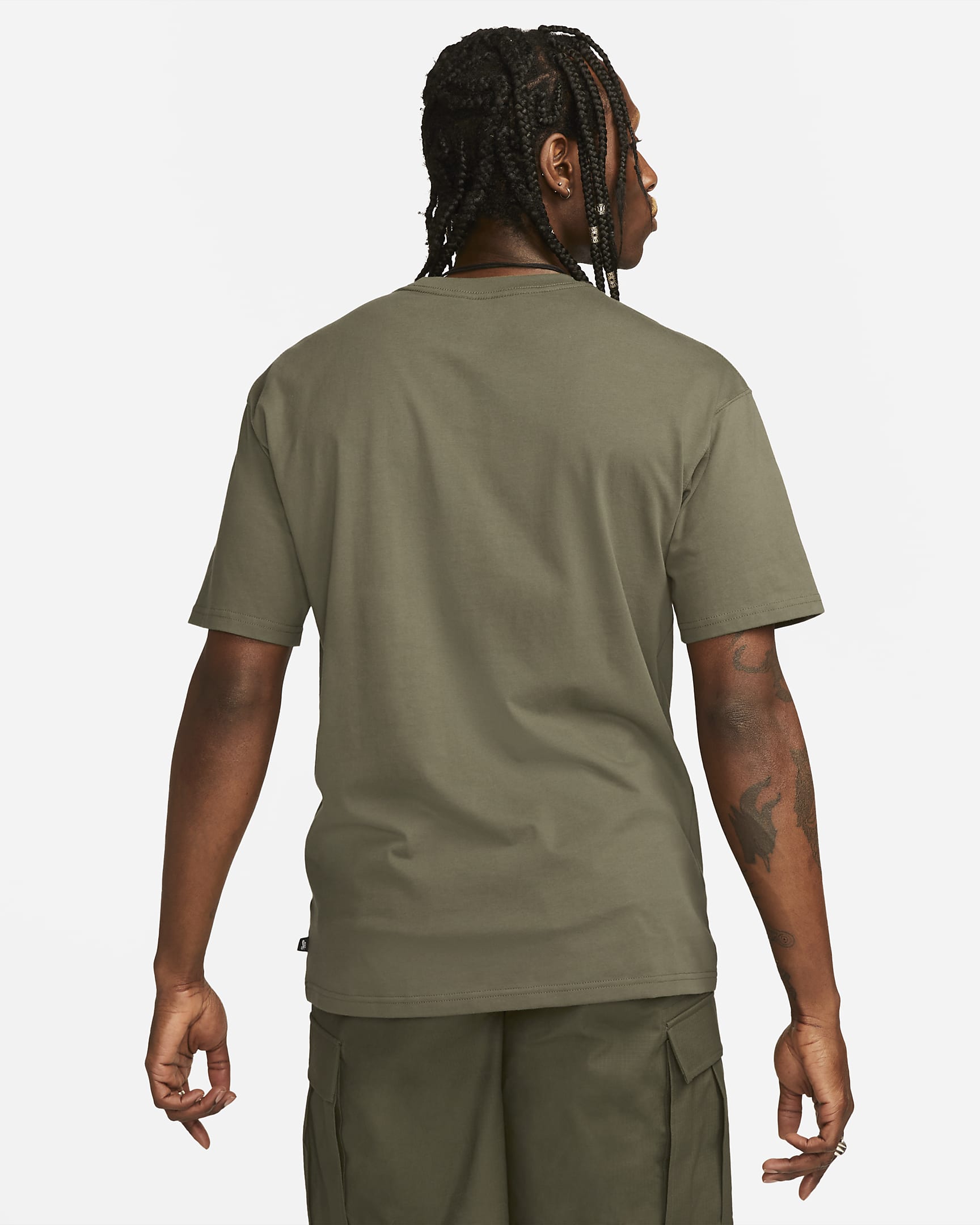 Nike SB Logo Skate T-Shirt - Medium Olive