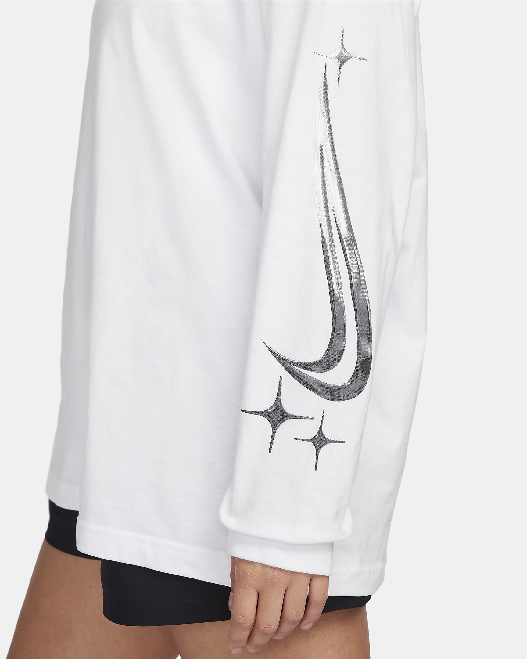 Nike Sportswear Women's Long-Sleeve T-Shirt - White