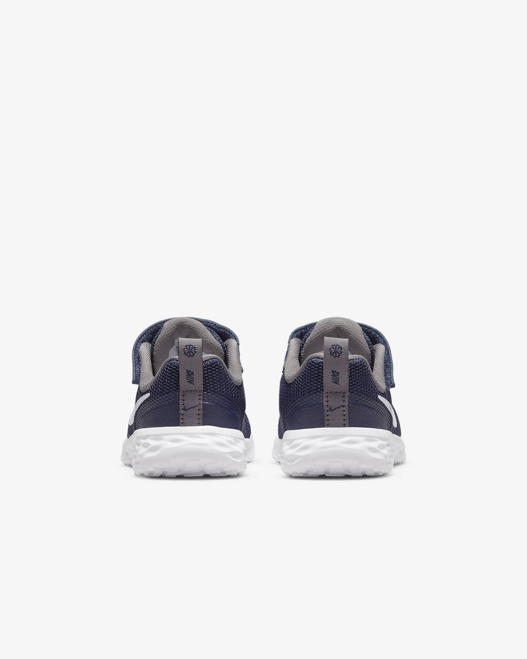 Nike Revolution 6 Baby/Toddler Shoes - Midnight Navy/Flat Pewter/White