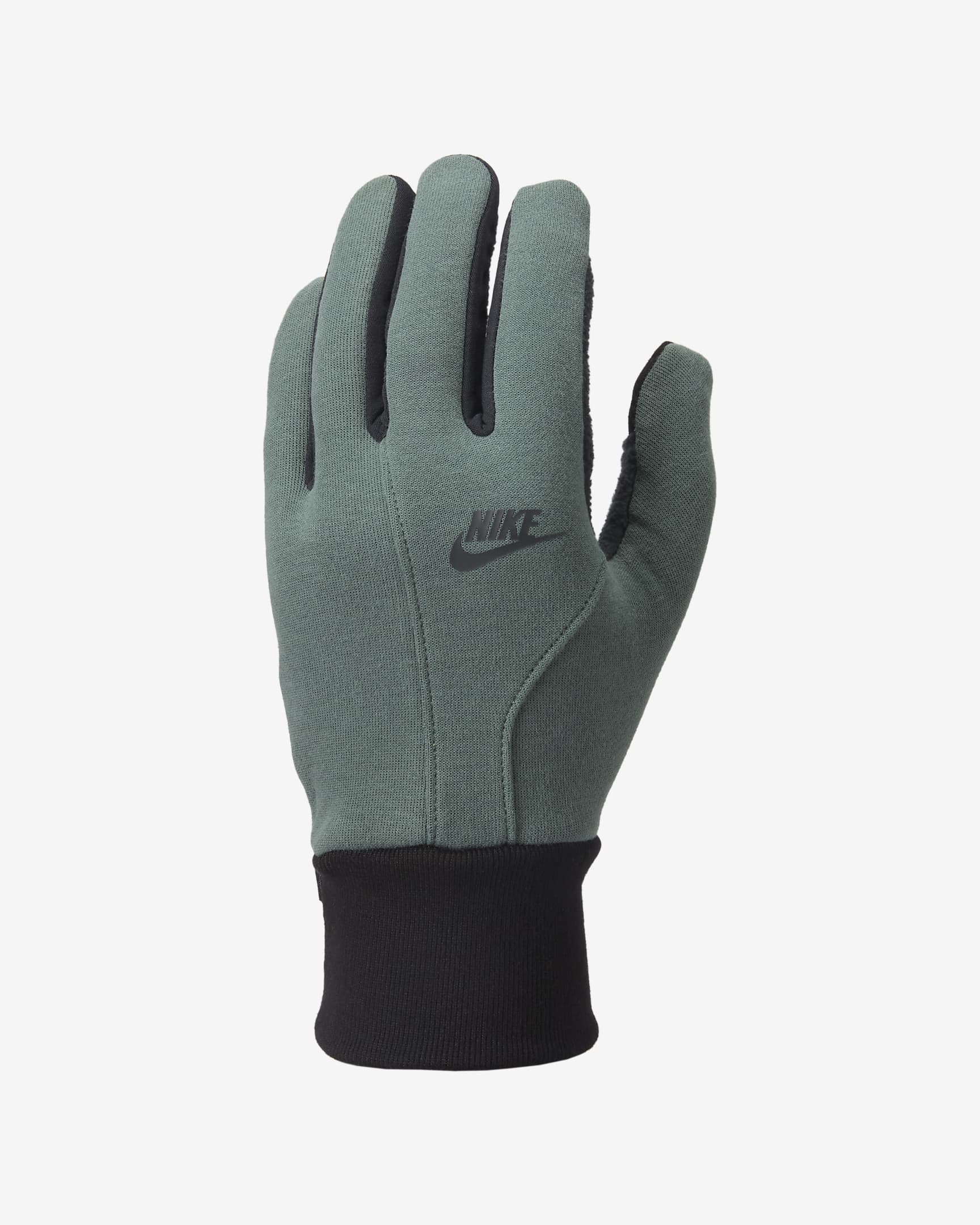 Guantes para hombre Nike Therma-FIT Tech Fleece - Verde