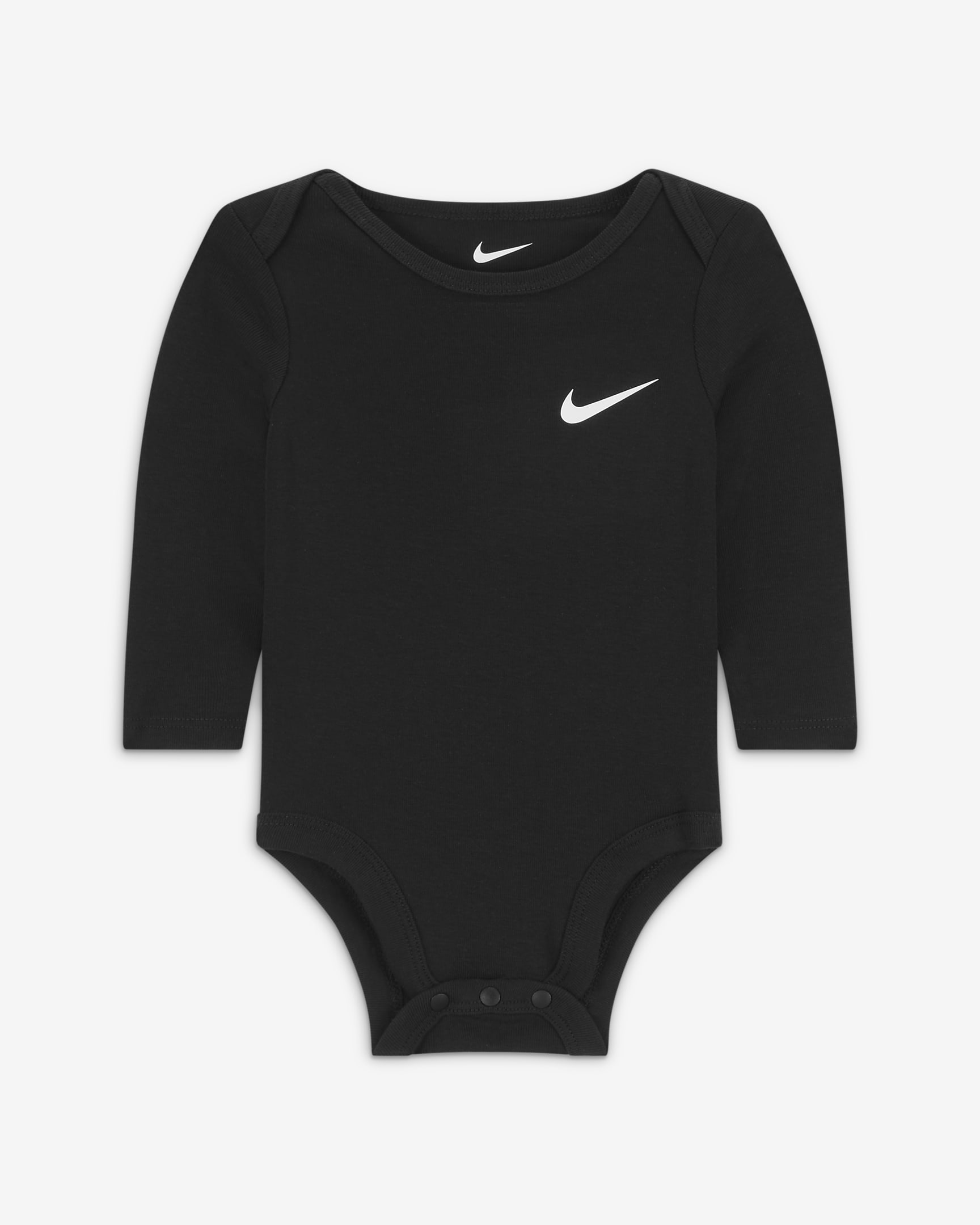 Nike Essentials 3-Pack Long Sleeve Bodysuits Baby Bodysuit Pack. Nike.com
