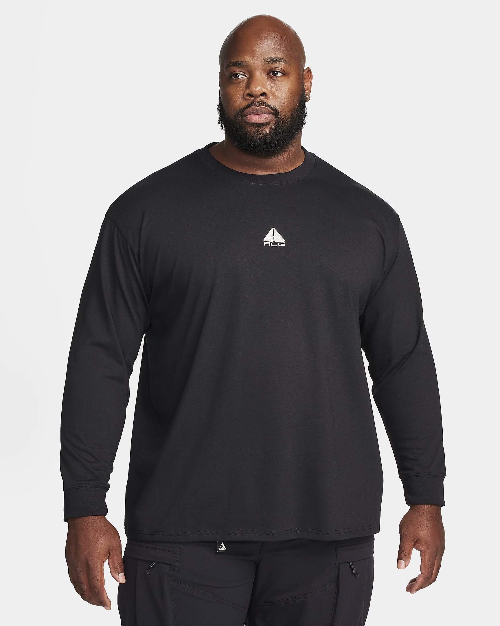 Nike ACG 'Lungs' Men's Long-Sleeve T-Shirt - Black/Summit White