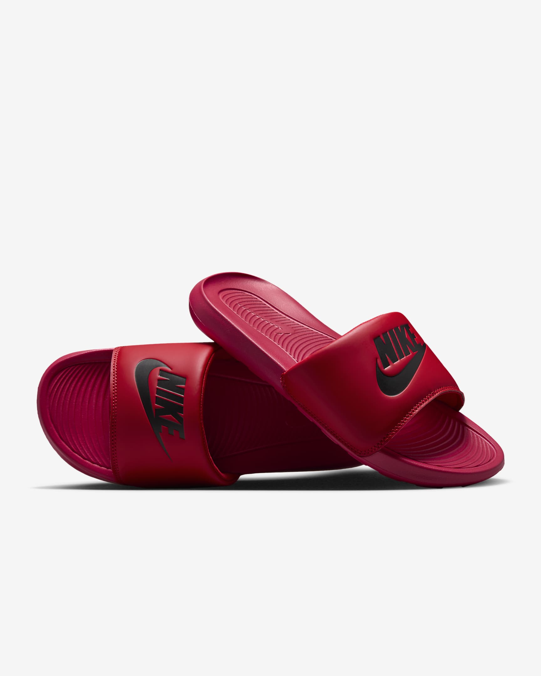 Chanclas para hombre Nike Victori One - Rojo universitario/Rojo universitario/Negro