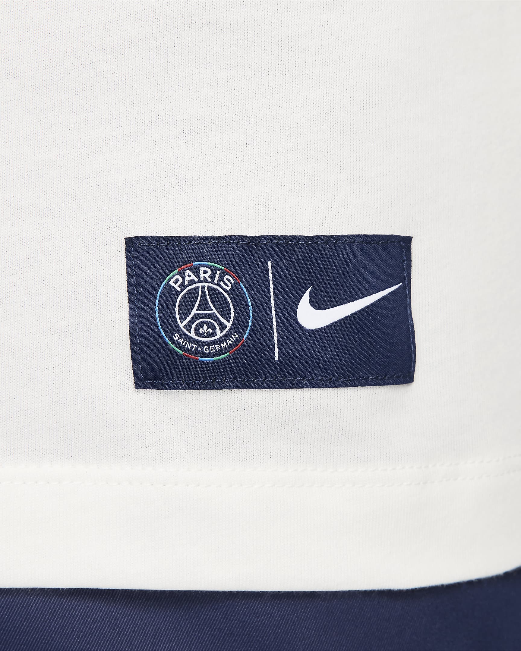 Paris Saint-Germain Men's Nike Football T-Shirt - Sail