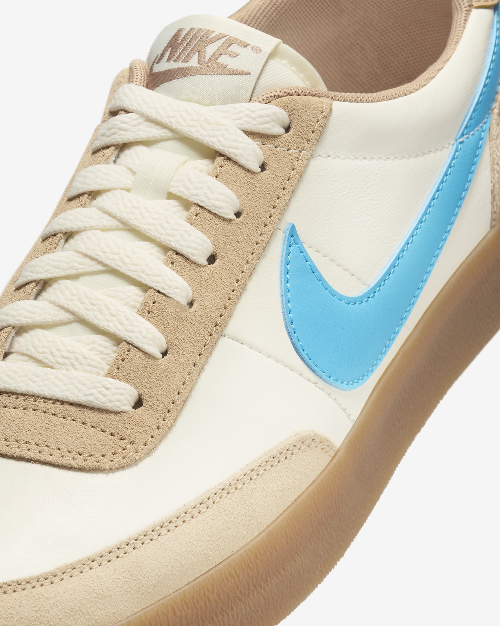 Nike Killshot 2 Leather Men's Shoes - Sail/Hemp/Gum Light Brown/Baltic Blue