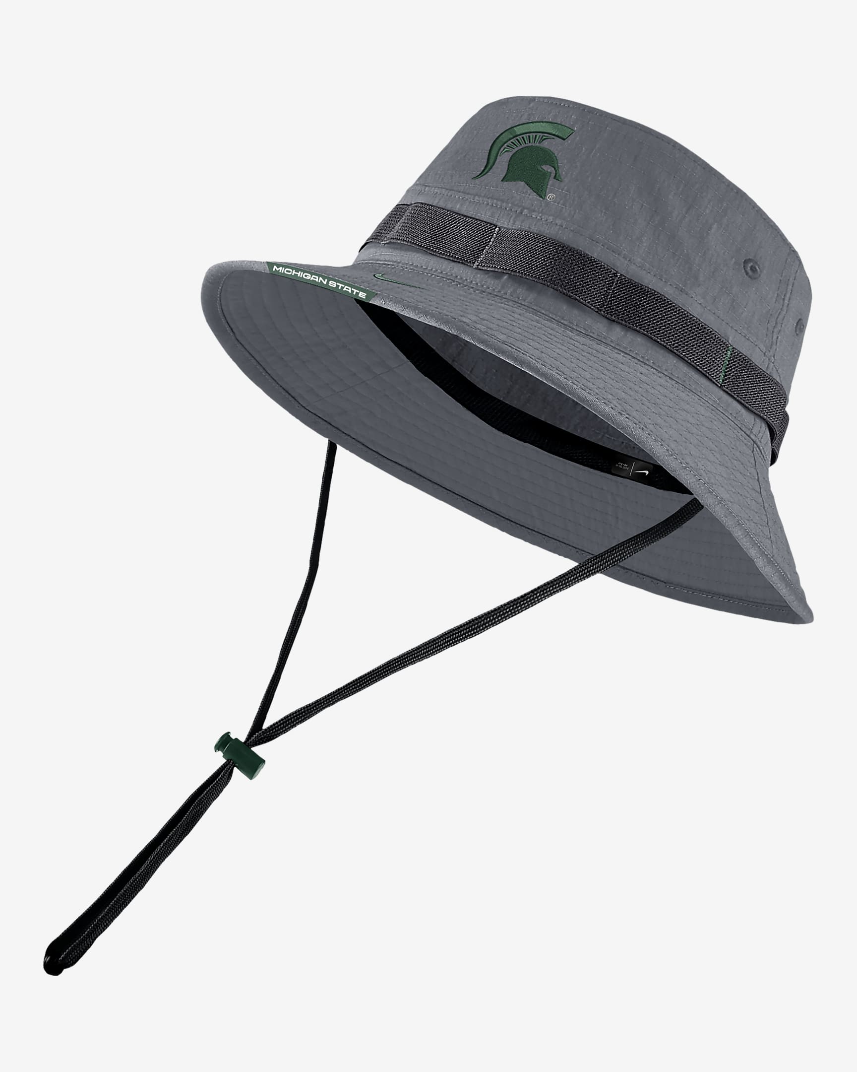 Michigan State Nike College Boonie Bucket Hat - Flint Grey