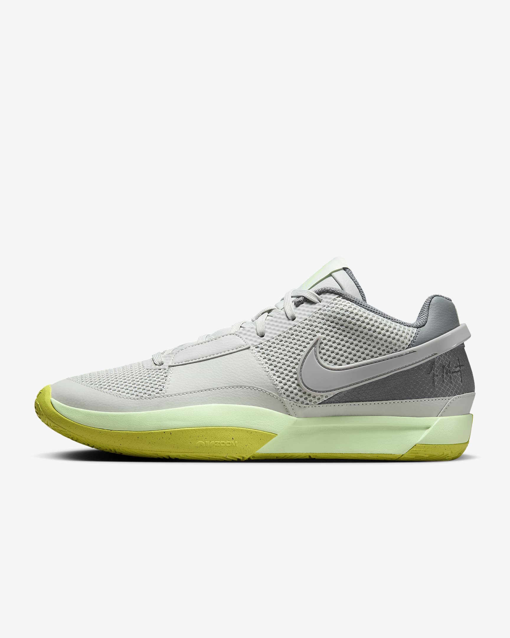 Ja 1 Basketball Shoes - Light Silver/Cyber/Cool Grey/Granite