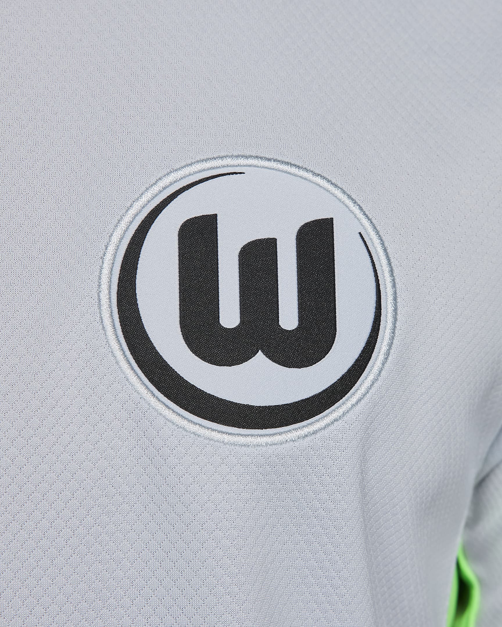 Tercera equipación Stadium VfL Wolfsburgo 2024/25 Camiseta de fútbol Replica Nike Dri-FIT - Hombre - Pure Platinum/Sub Lime/Negro/Negro