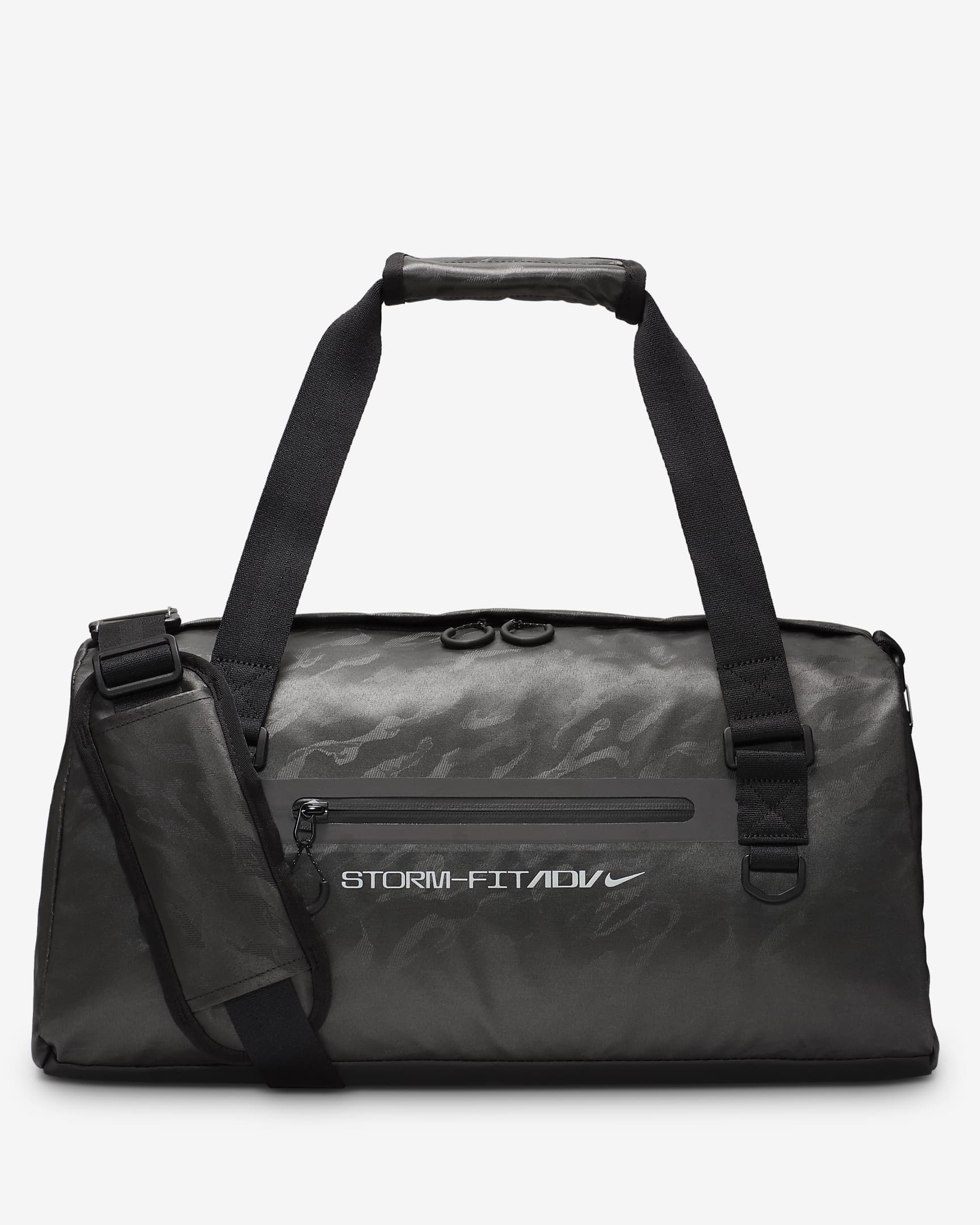 Nike Pro Storm-FIT ADV Duffle Bag (38L) - Black/Black/Reflect Silver